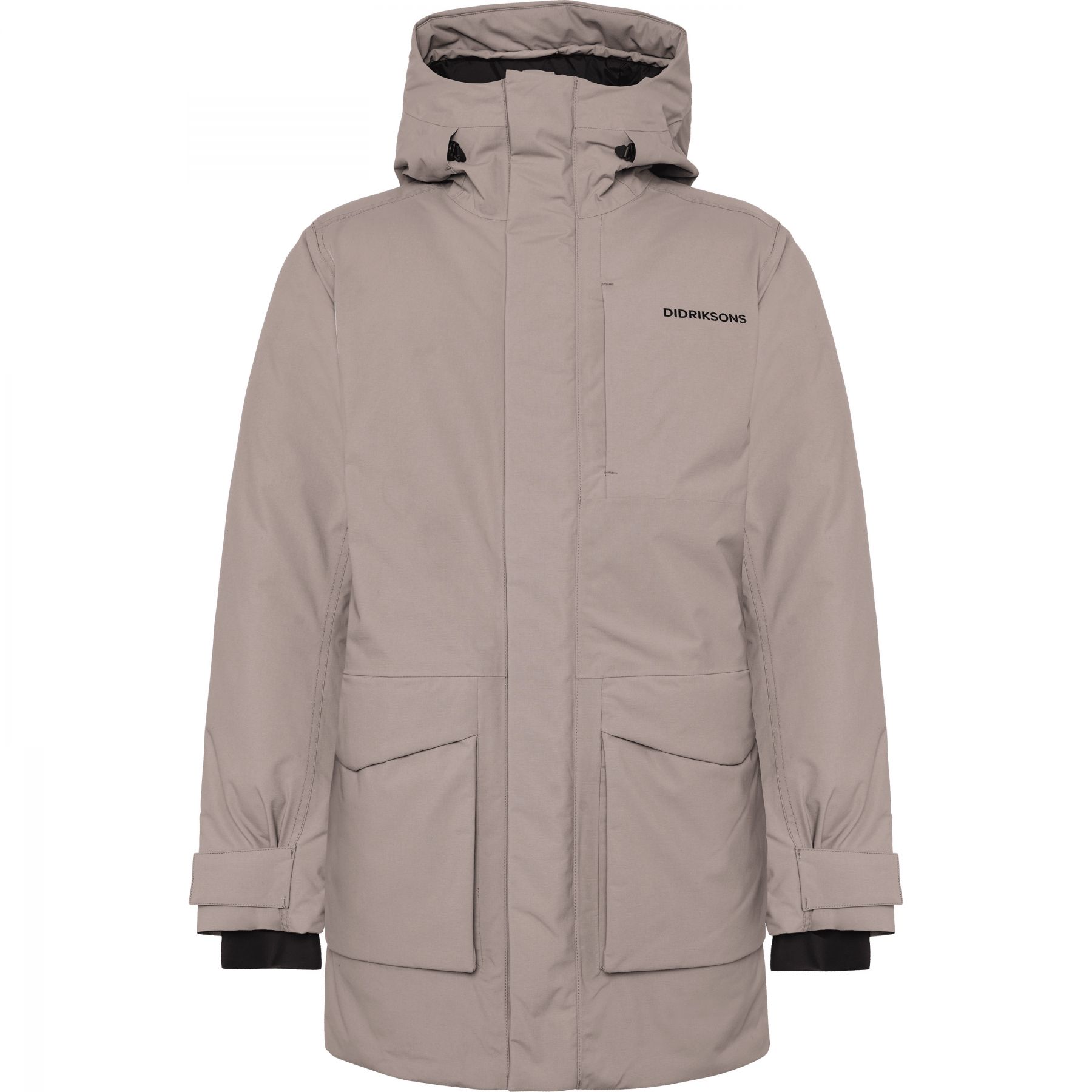 Didriksons Akilles 3, parka, heren, ash brown