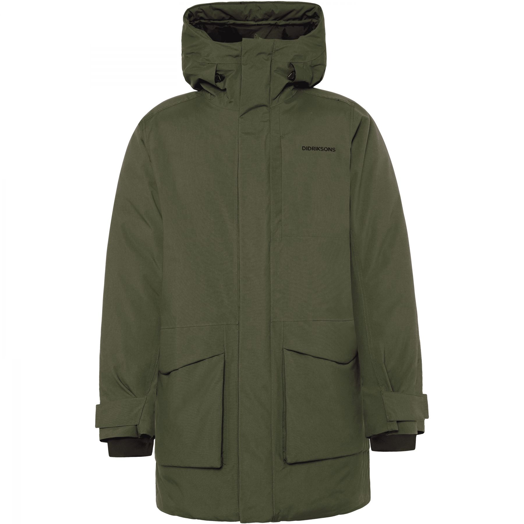 Didriksons Akilles 3, parka, heren, donkergroen