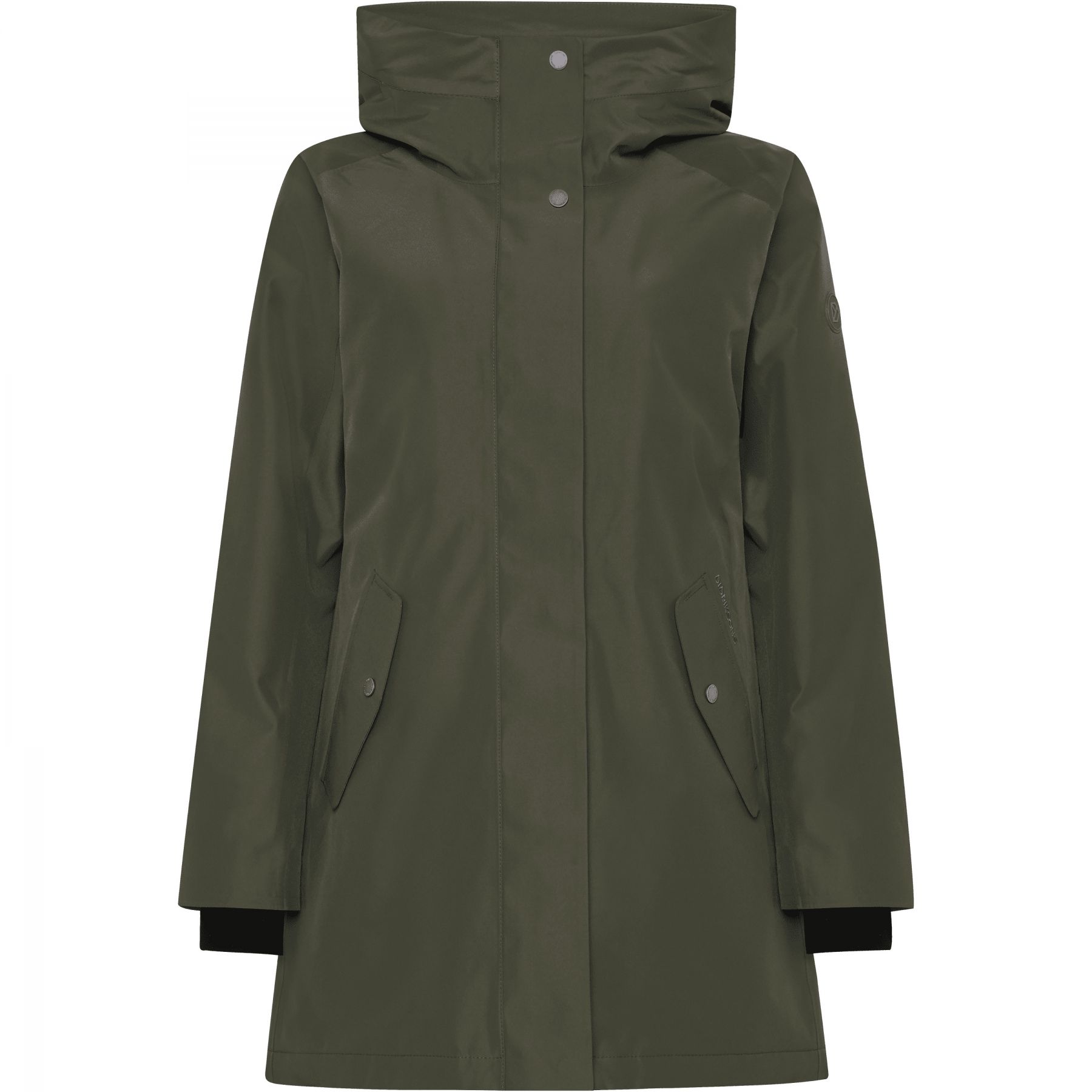 Didriksons Alana 2, parka, dames, donkergroen