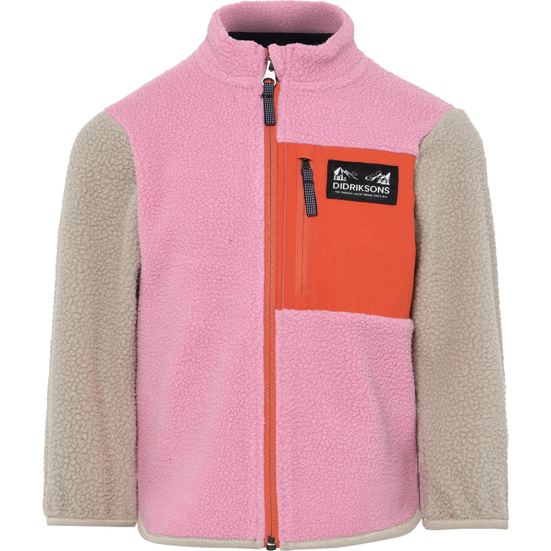 Didriksons Anten, fleecejack, junior, roze