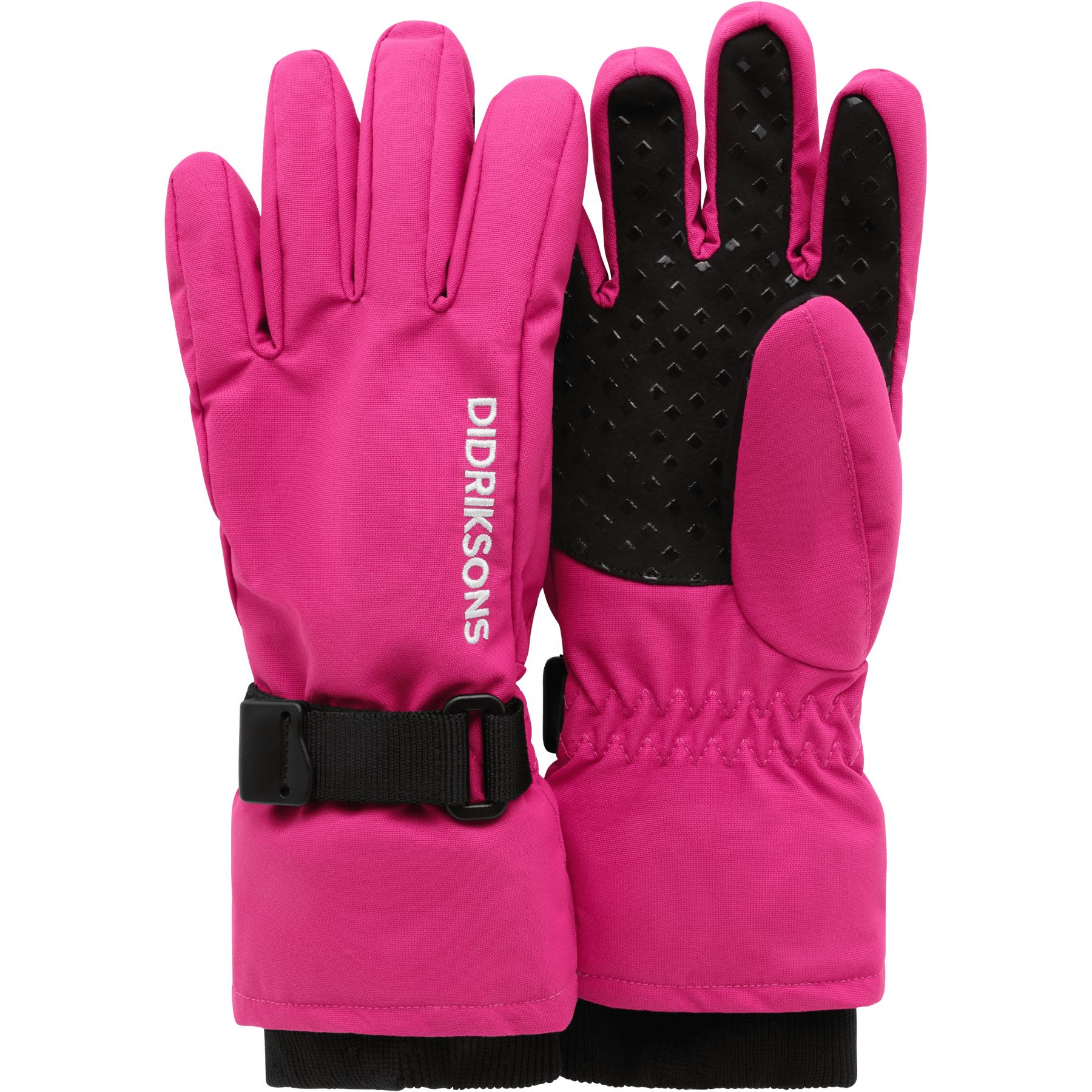 Didriksons Biggles 4, skihandschoenen, kinderen, roze