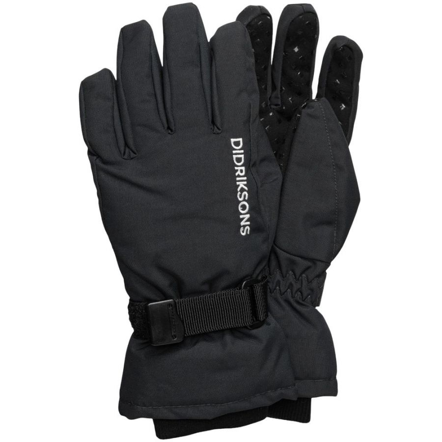 Didriksons Biggles, skihandschoenen, junior, zwart
