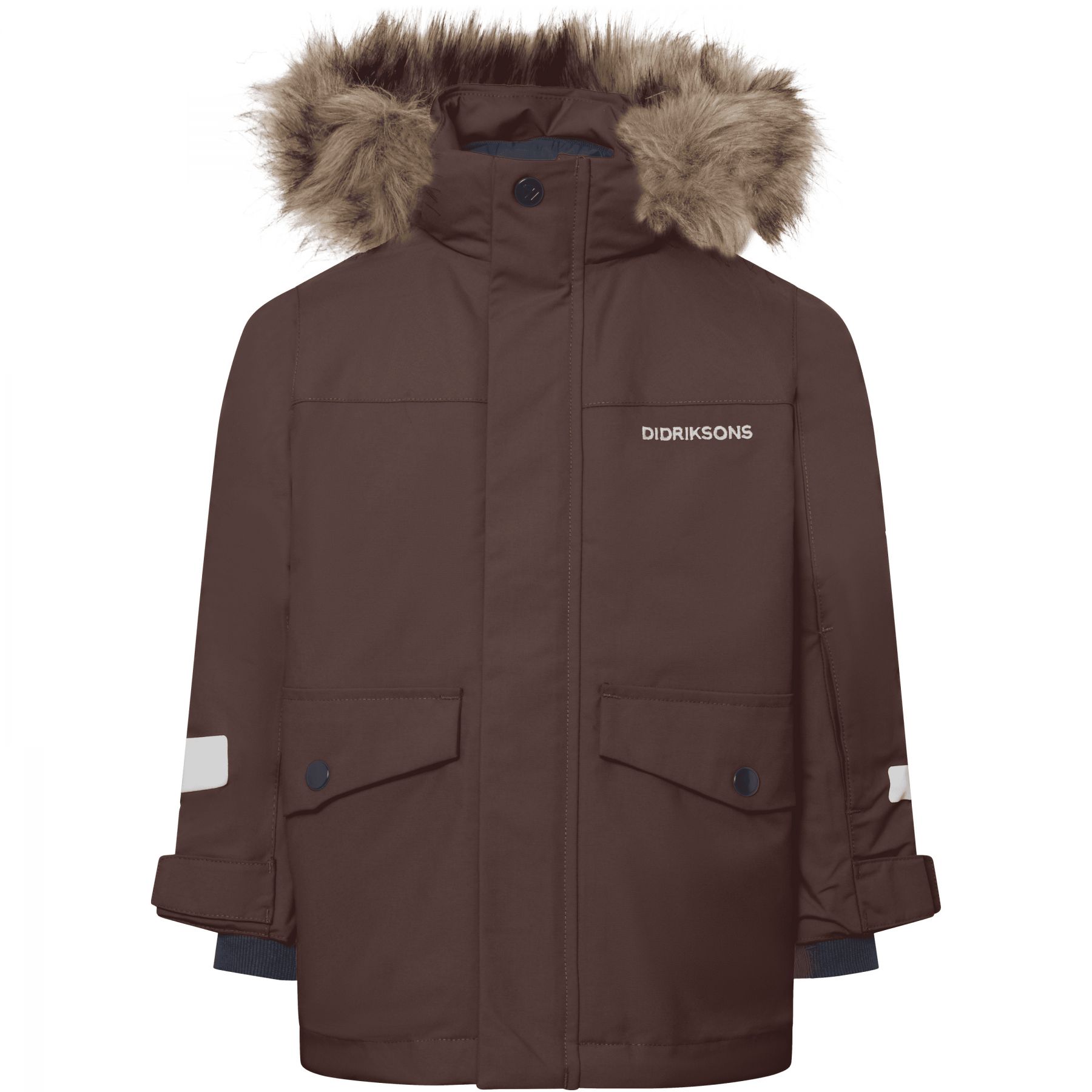Didriksons Bjärven 5, parka, kinderen, bruin