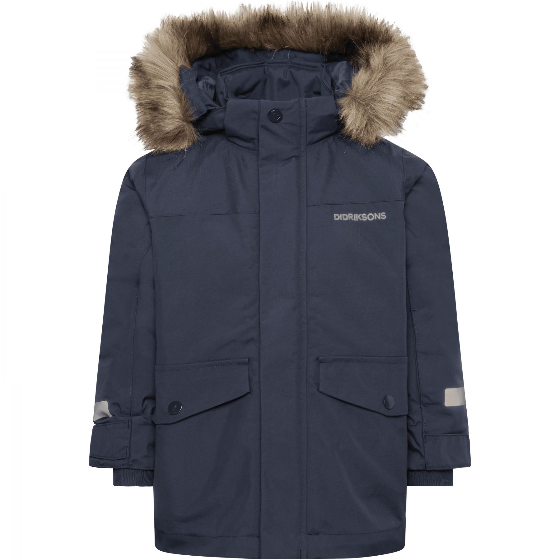 Didriksons Bjärven 5, parka, kinderen, navy