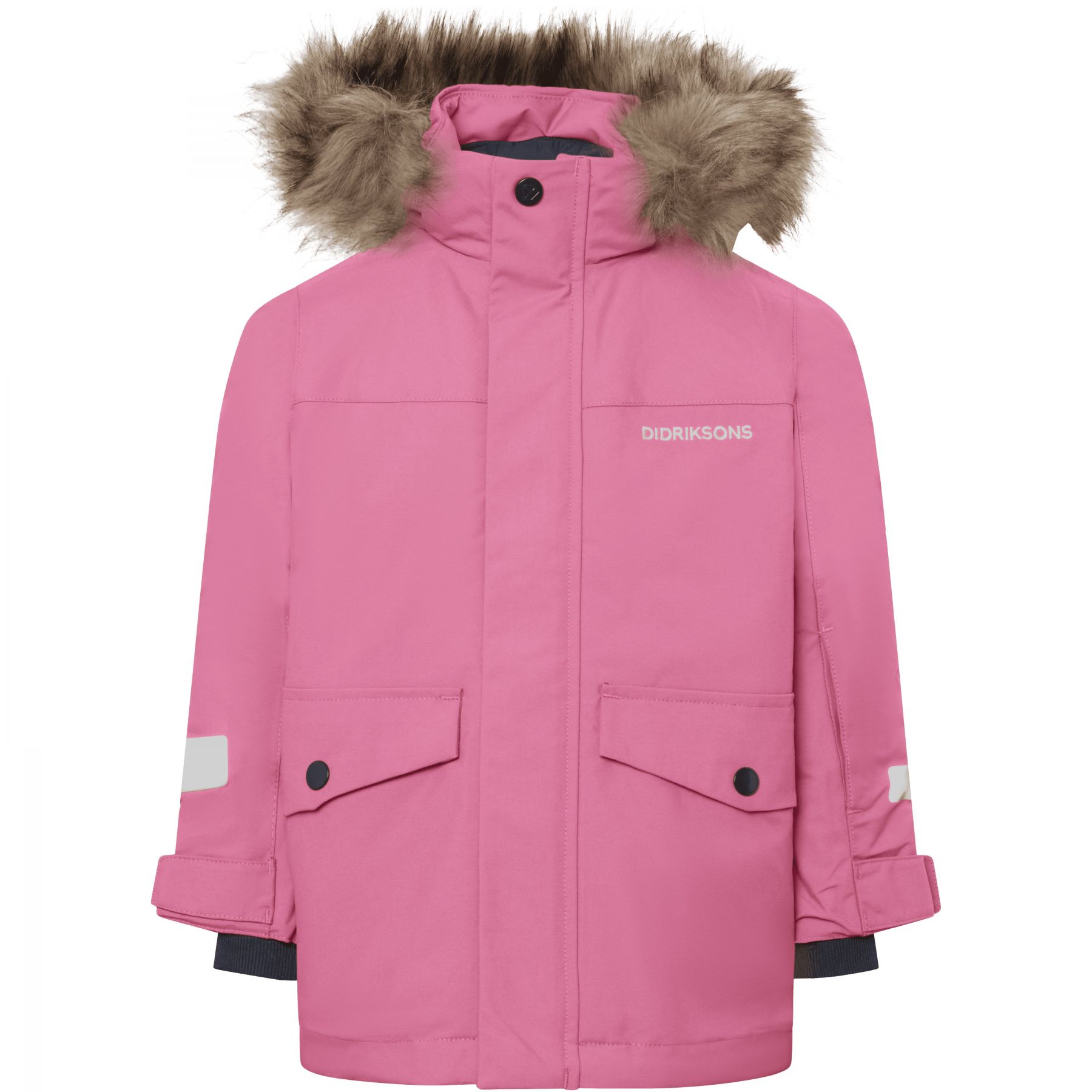 Didriksons Bjärven 5, parka, kinderen, roze