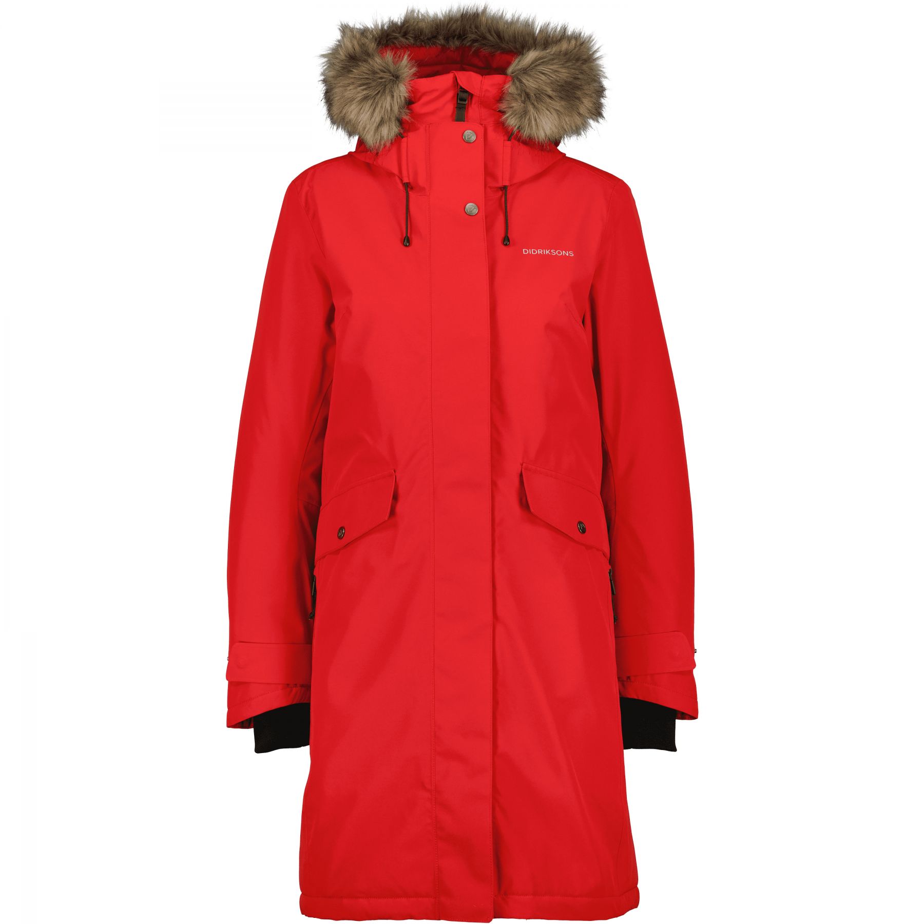 Didriksons Erika, parka, dames, pomme red