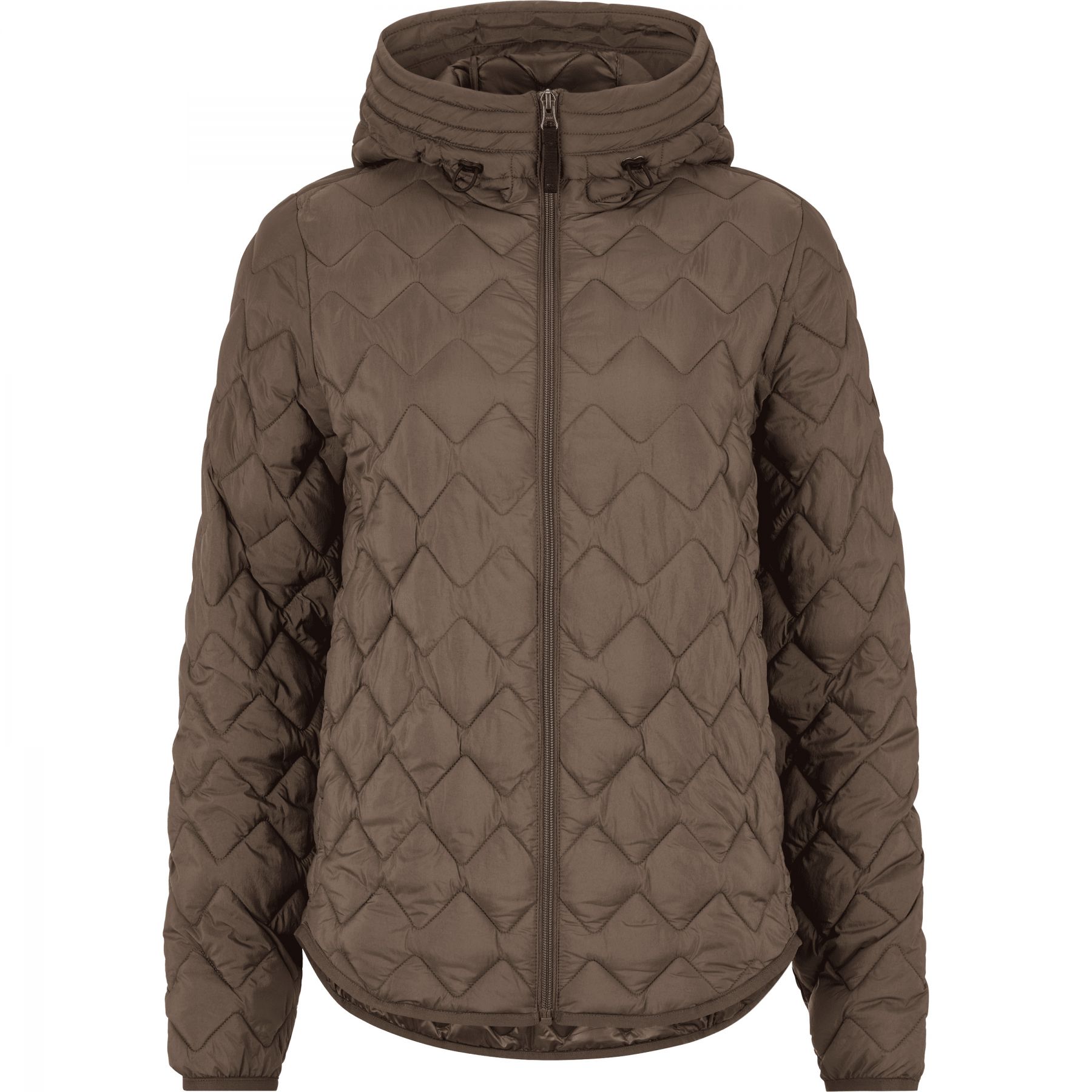 Didriksons Evelyn 2, synthetisch donsjack, dames, mocha