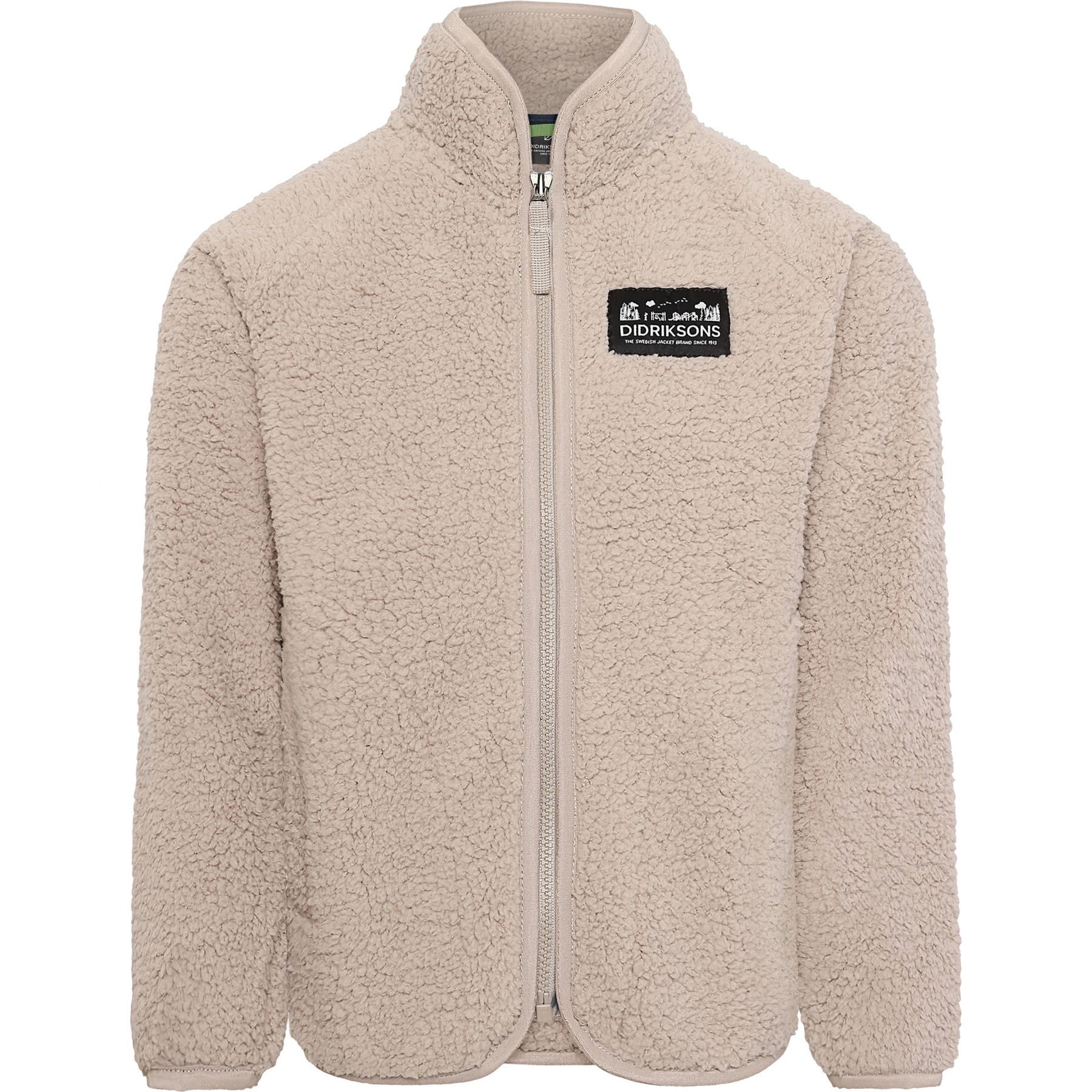 Didriksons Gibbs, fleecejack, junior, beige