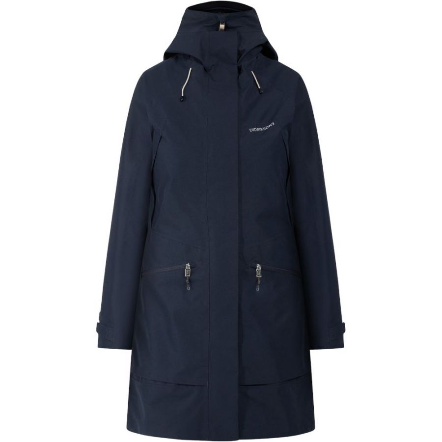 Didriksons Ilma, regenjas, dames, donkerblauw