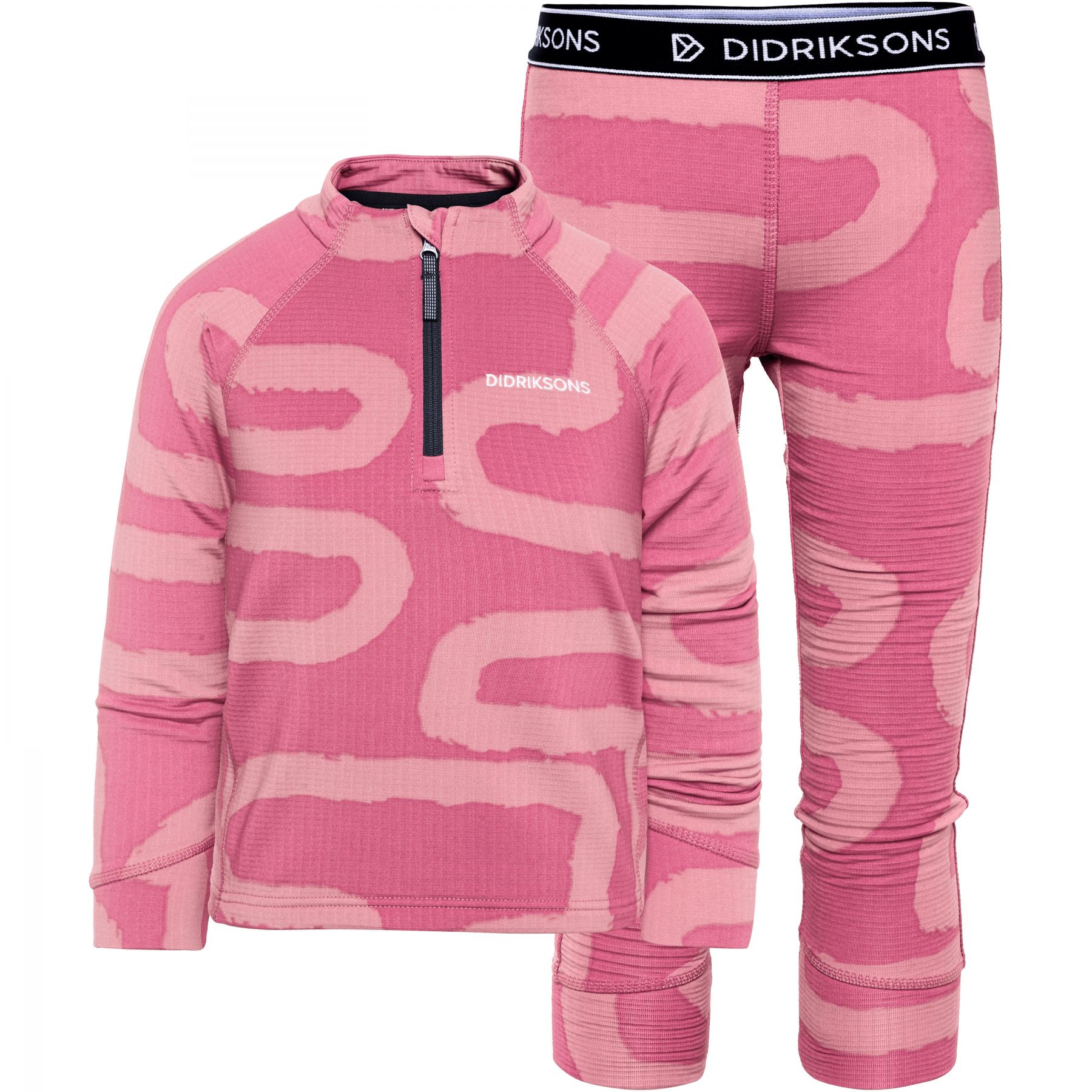 Didriksons Jadis 5, thermisch ondergoedset, kinderen, roze