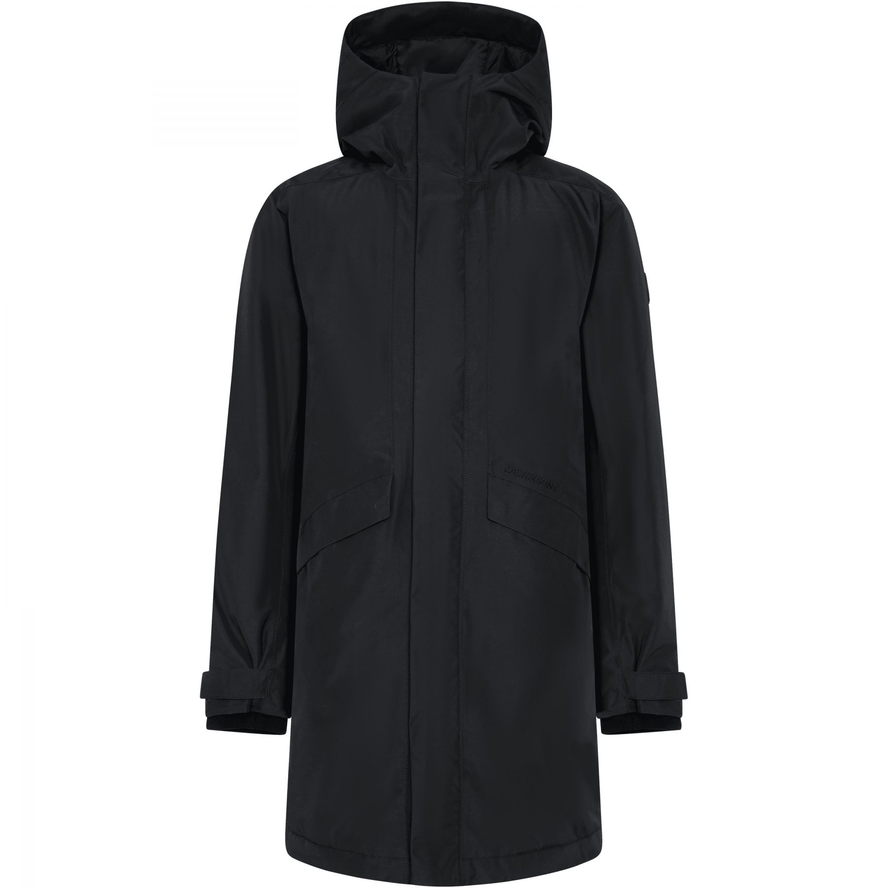 Didriksons Kenny 9, parka, heren, zwart