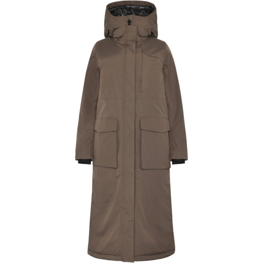 Didriksons Leya, parka, dames, bruin