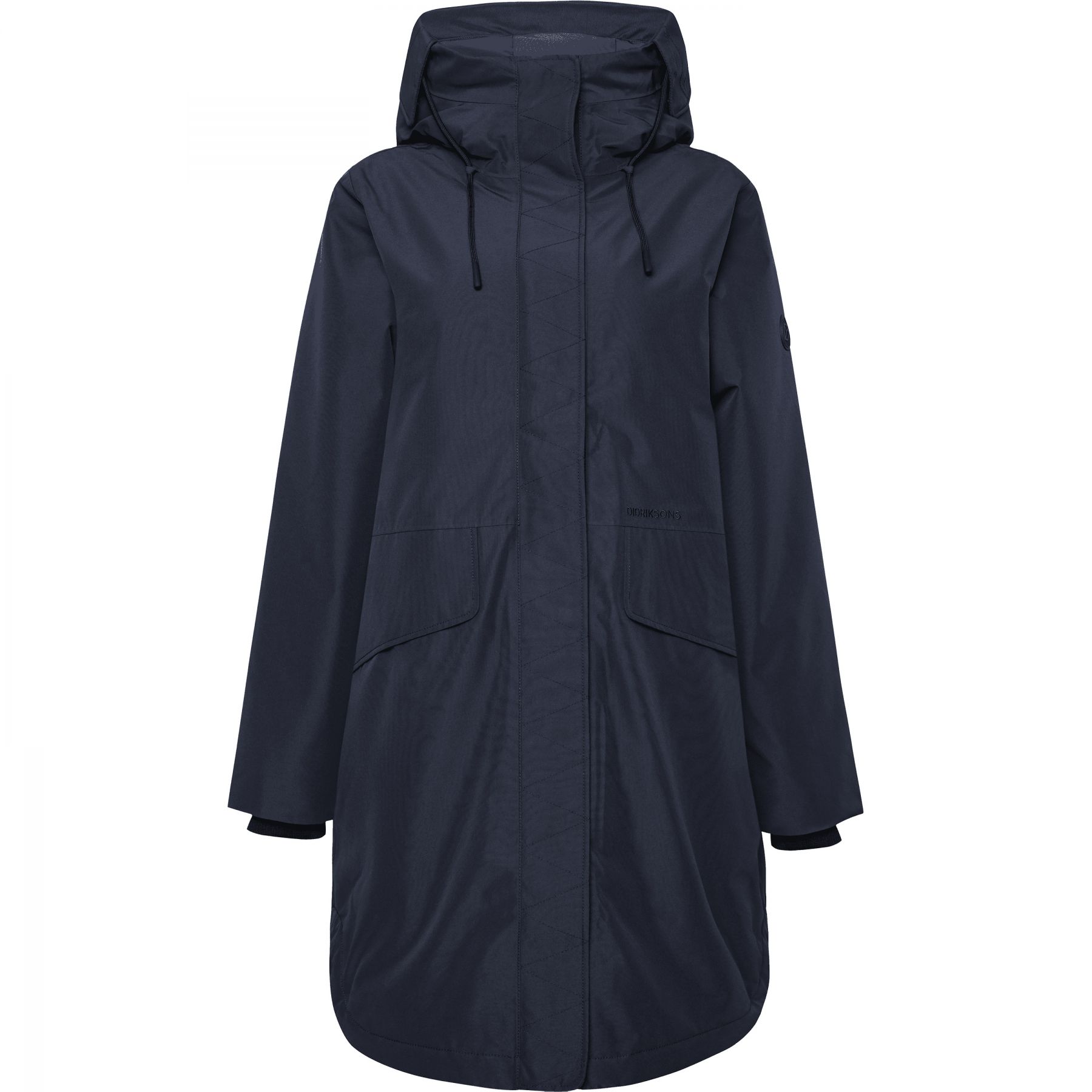 Didriksons Lilian, parka, dames, donkerblauw