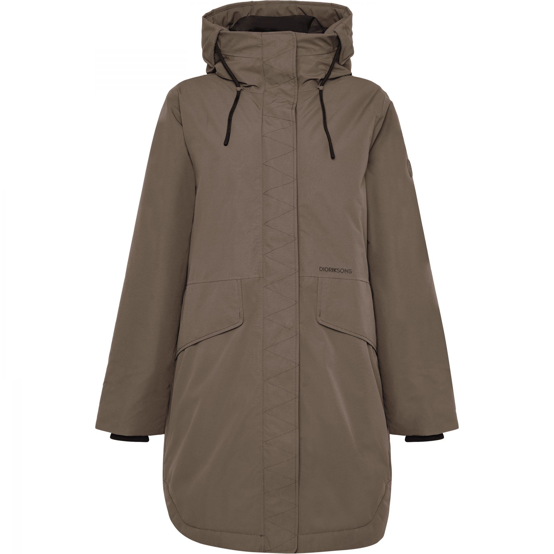 Didriksons Lilian, parka, dames, mocha