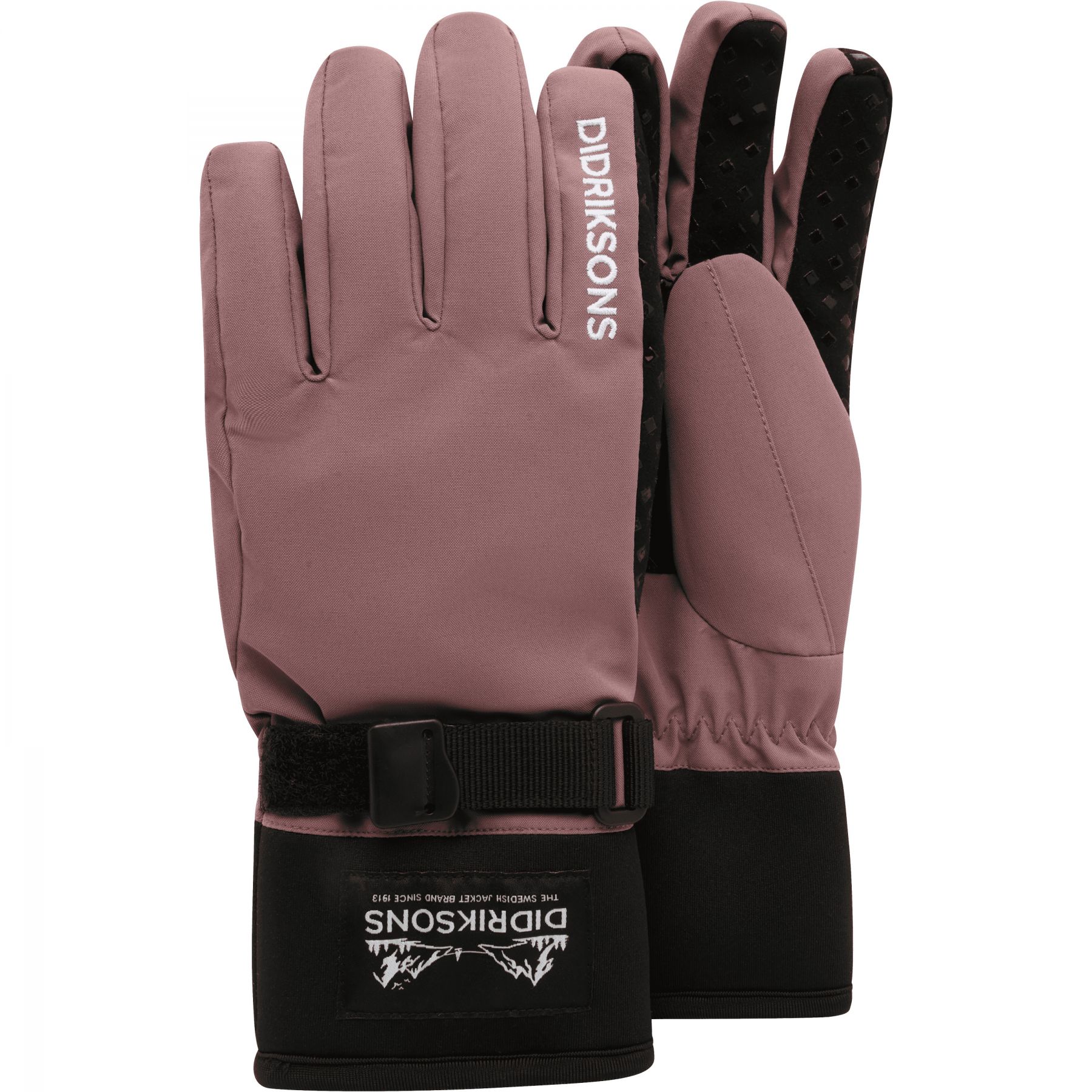 Didriksons Lovas 3, skihandschoenen, junior, roze
