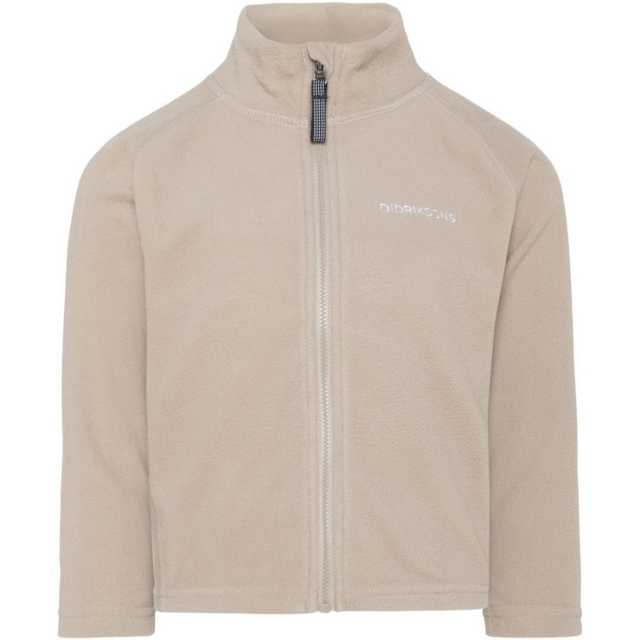 Didriksons Monte, fleecejas, junior, beige