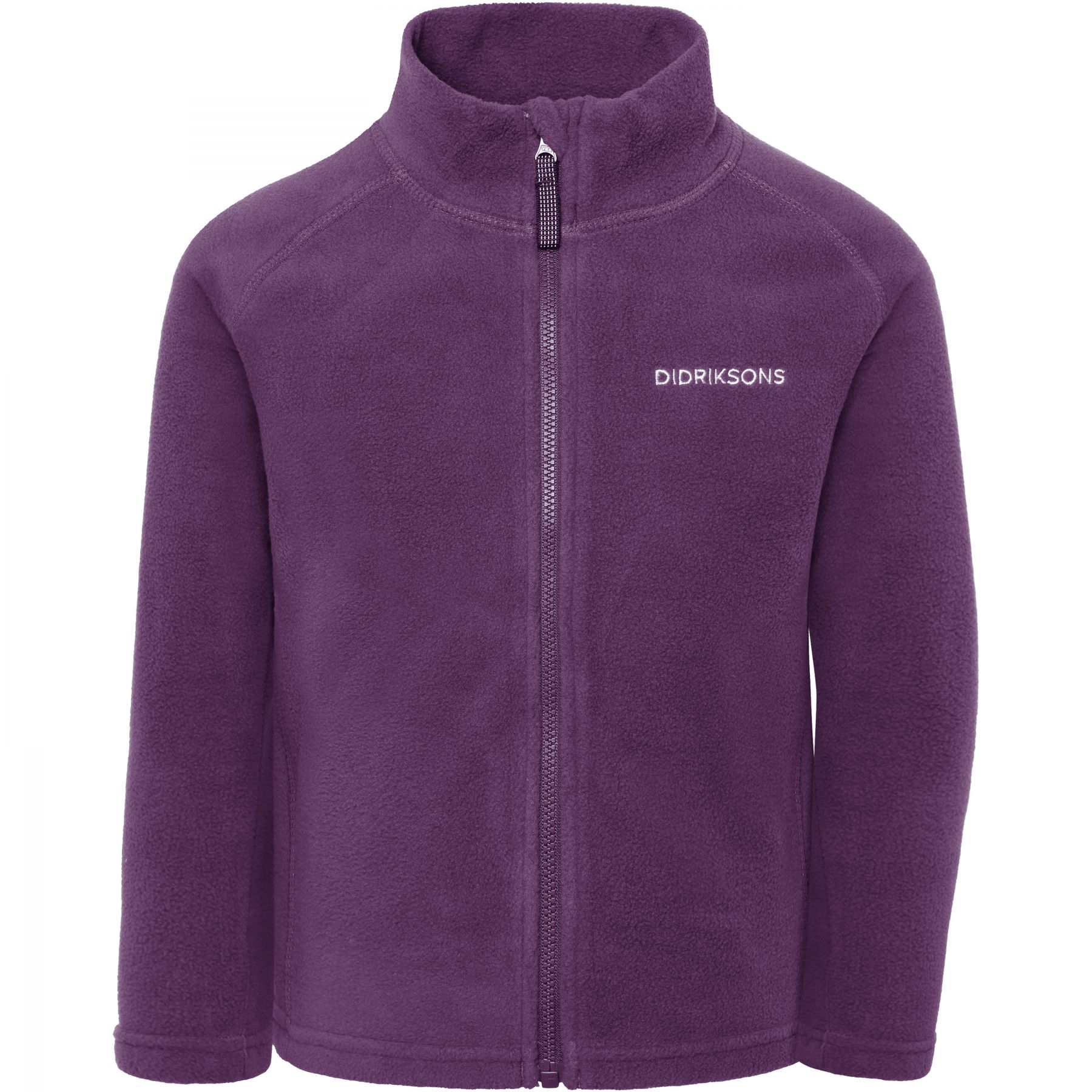 Didriksons Monte FZ 10, fleecevest, kinderen, paars