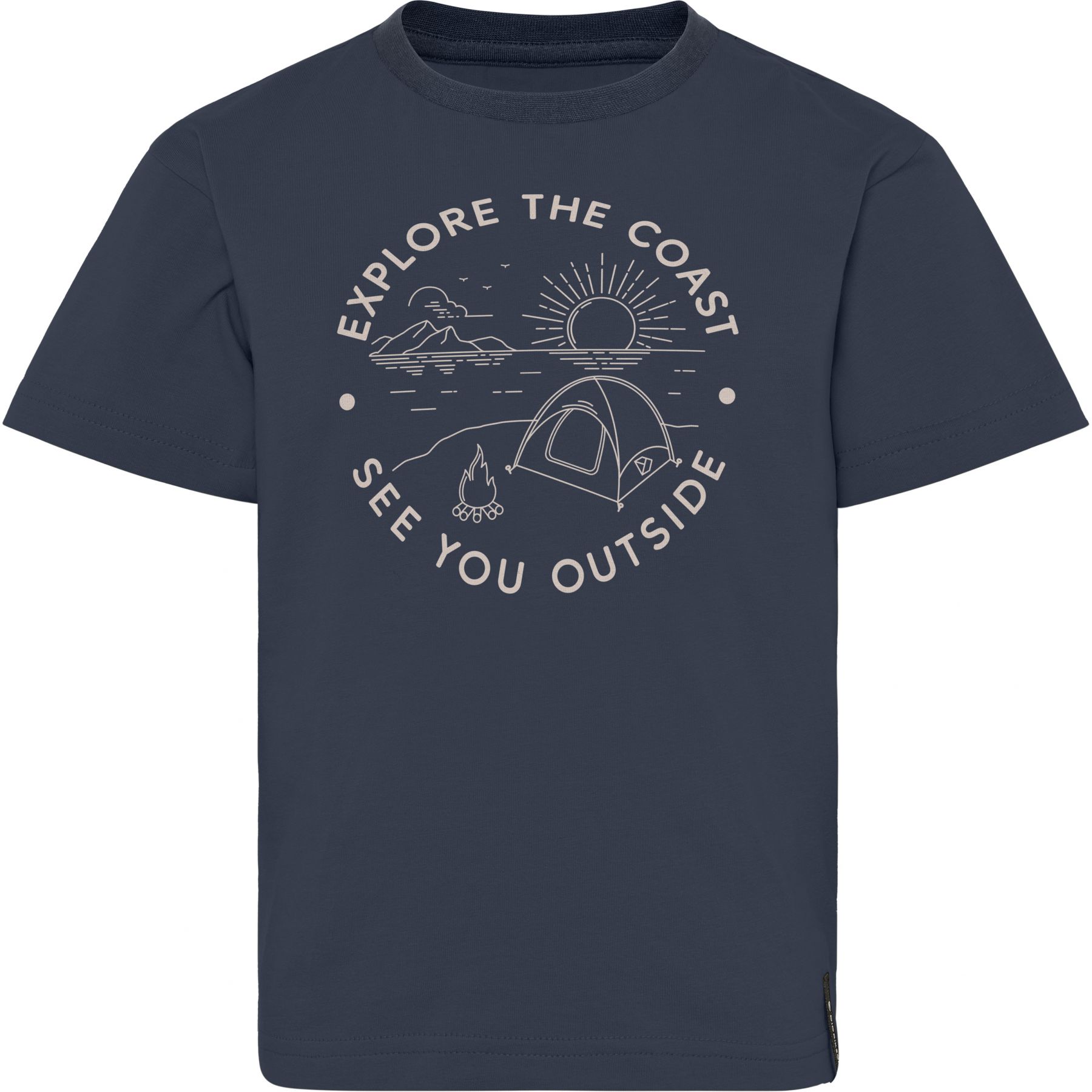 Didriksons Mynta, t-shirt, junior, navy