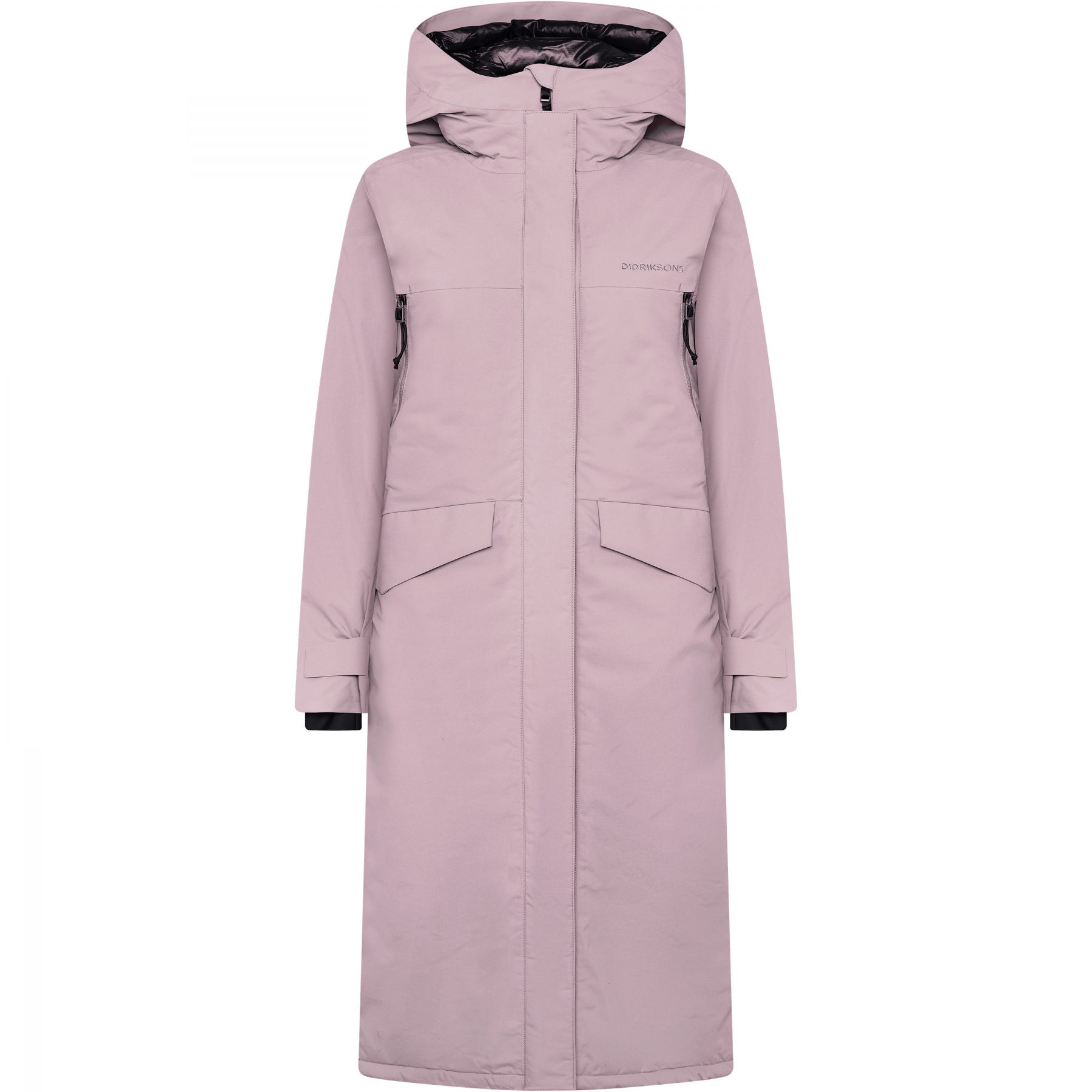 Didriksons Neja long, parka, dames, lilac haze