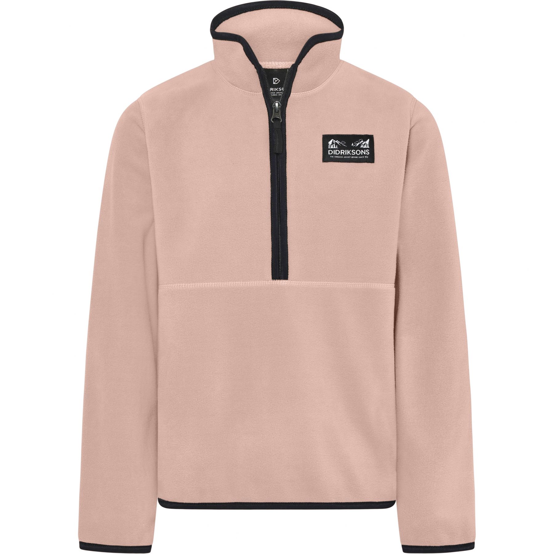 Didriksons Rubi, fleecetrui, junior, roze