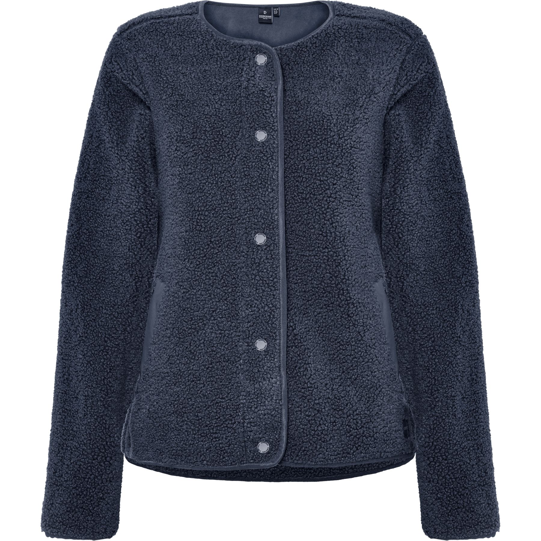 Didriksons Selma, fleecevest, dames, blauw