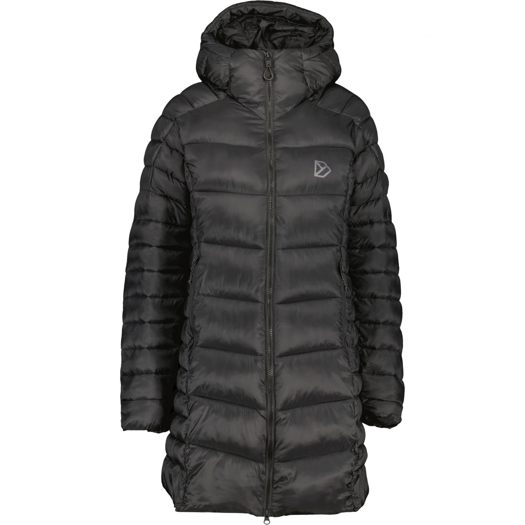 Didriksons Serina, parka, dames, zwart