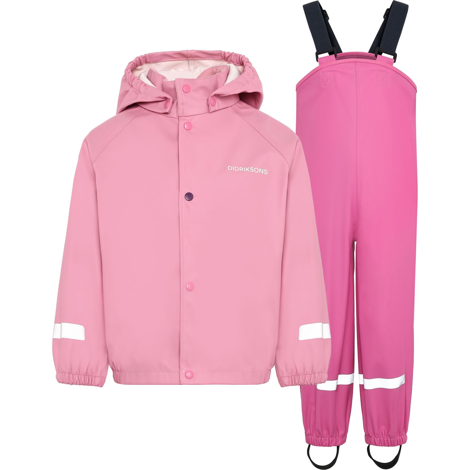 Didriksons Slaskeman, regenpak, junior, roze