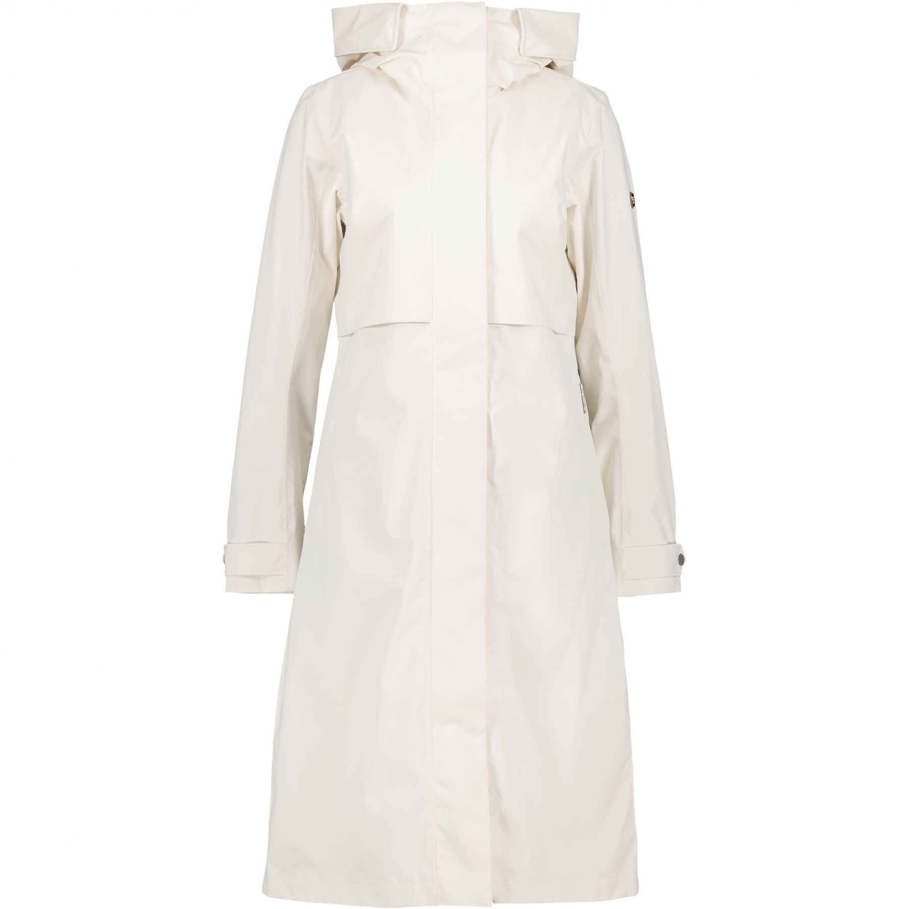 Didriksons Sonja, regenjas, dames, white foam