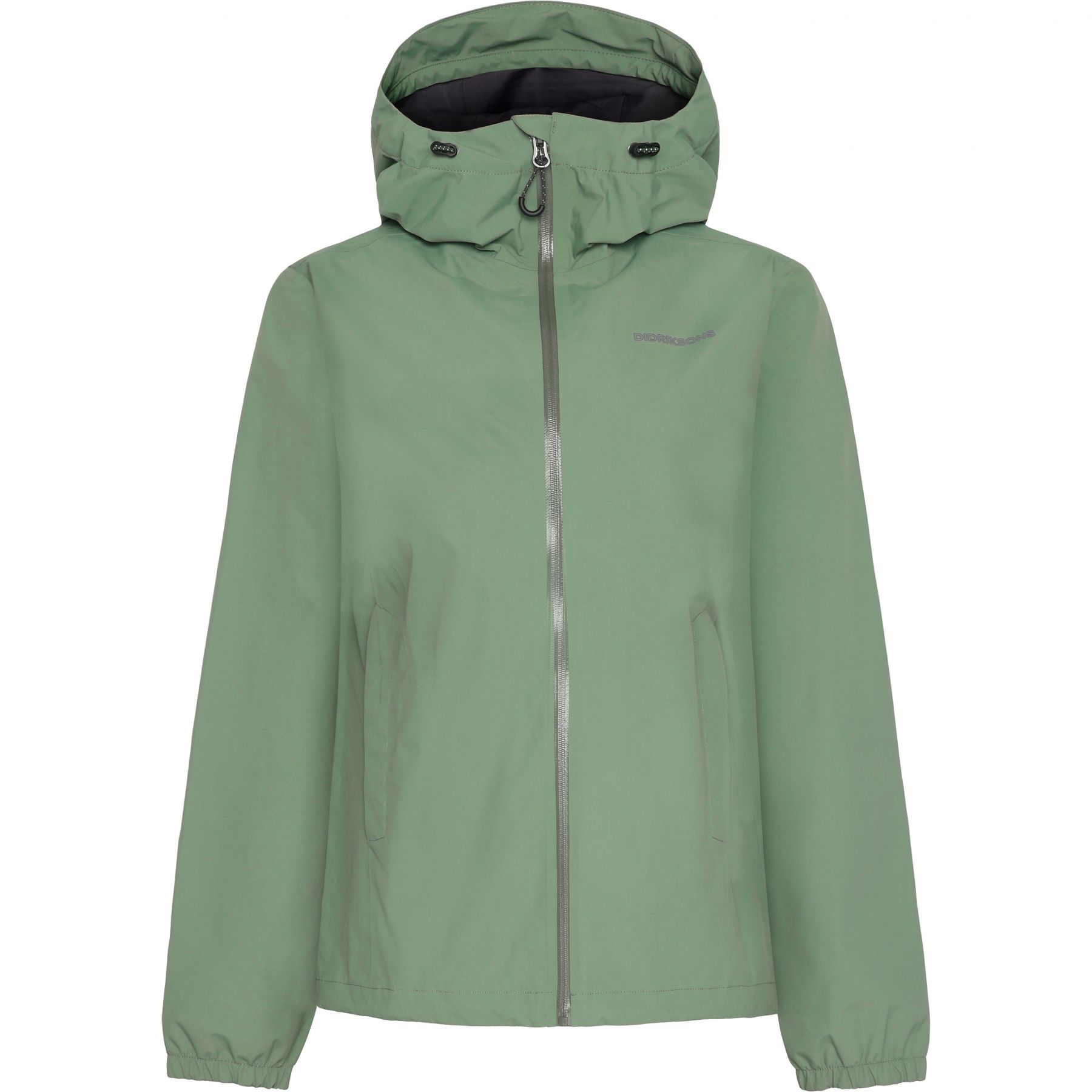 Didriksons Varja, regenjas, dames, light moss