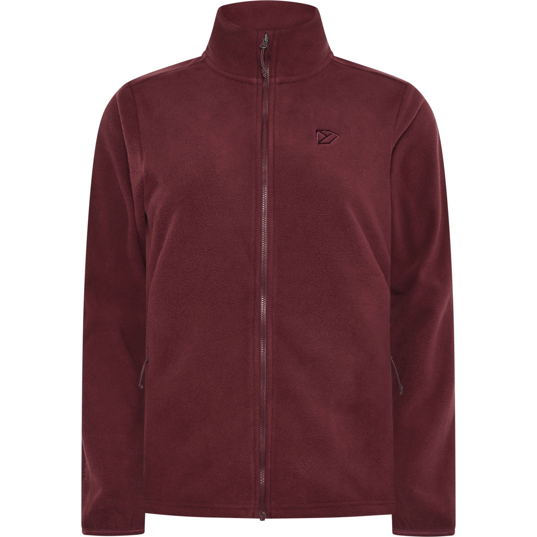 Didriksons Viona, fleecejack, dames, anemon red
