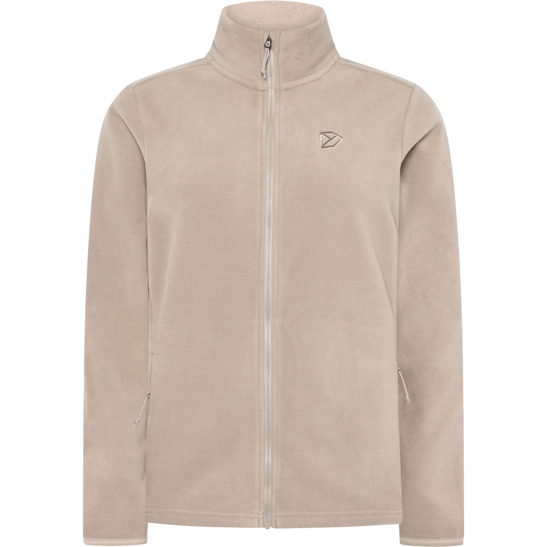 Didriksons Viona, fleecejack, dames, beach beige