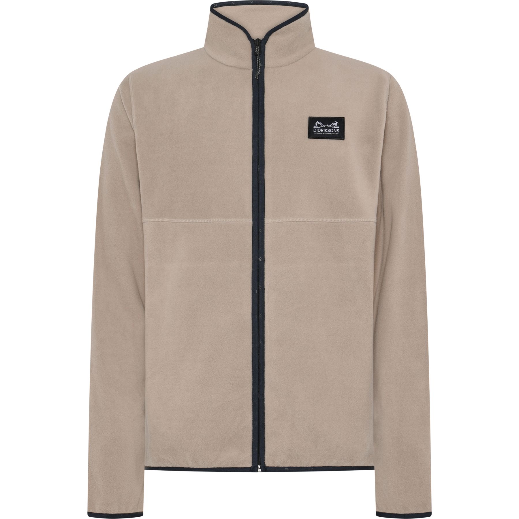 Didriksons Vito, fleecejack, heren, beach beige