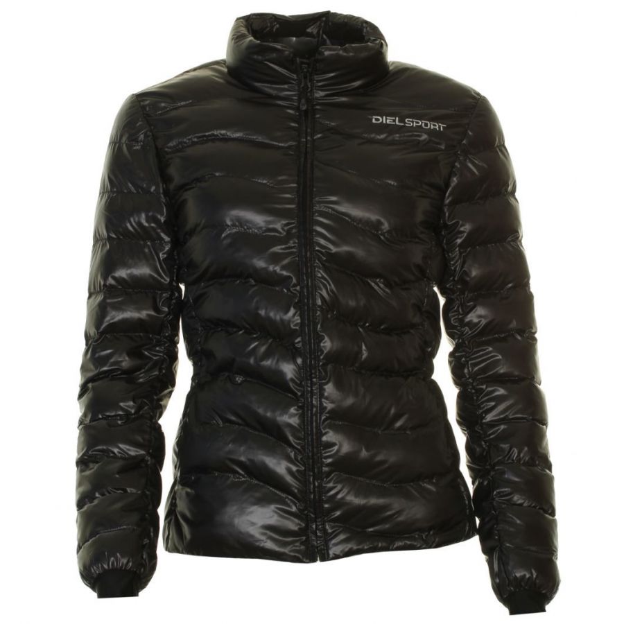 DIEL donsjack van vezels, dames, zwart