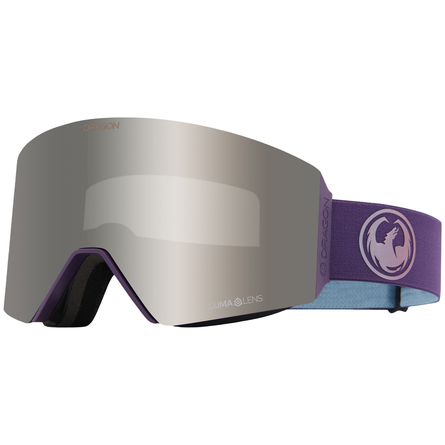 Dragon Alliance RVX MAG OTG Skibril - Deep Plum/Silver Ionized & Violet