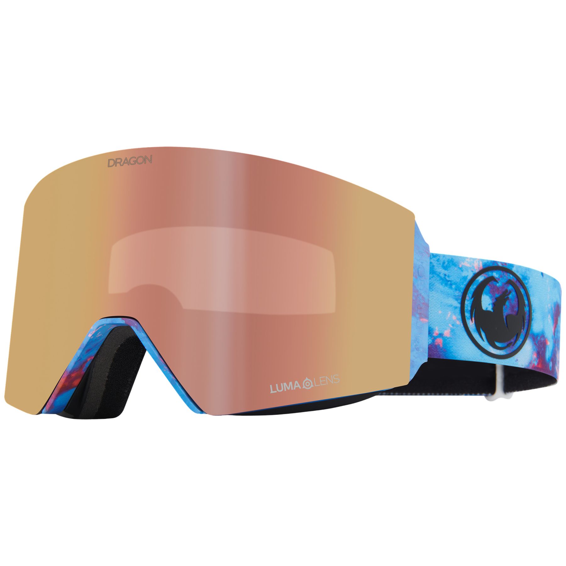 Dragon Alliance RVX MAG OTG Skibril - Predator/Rose Gold Ionized & Midnight