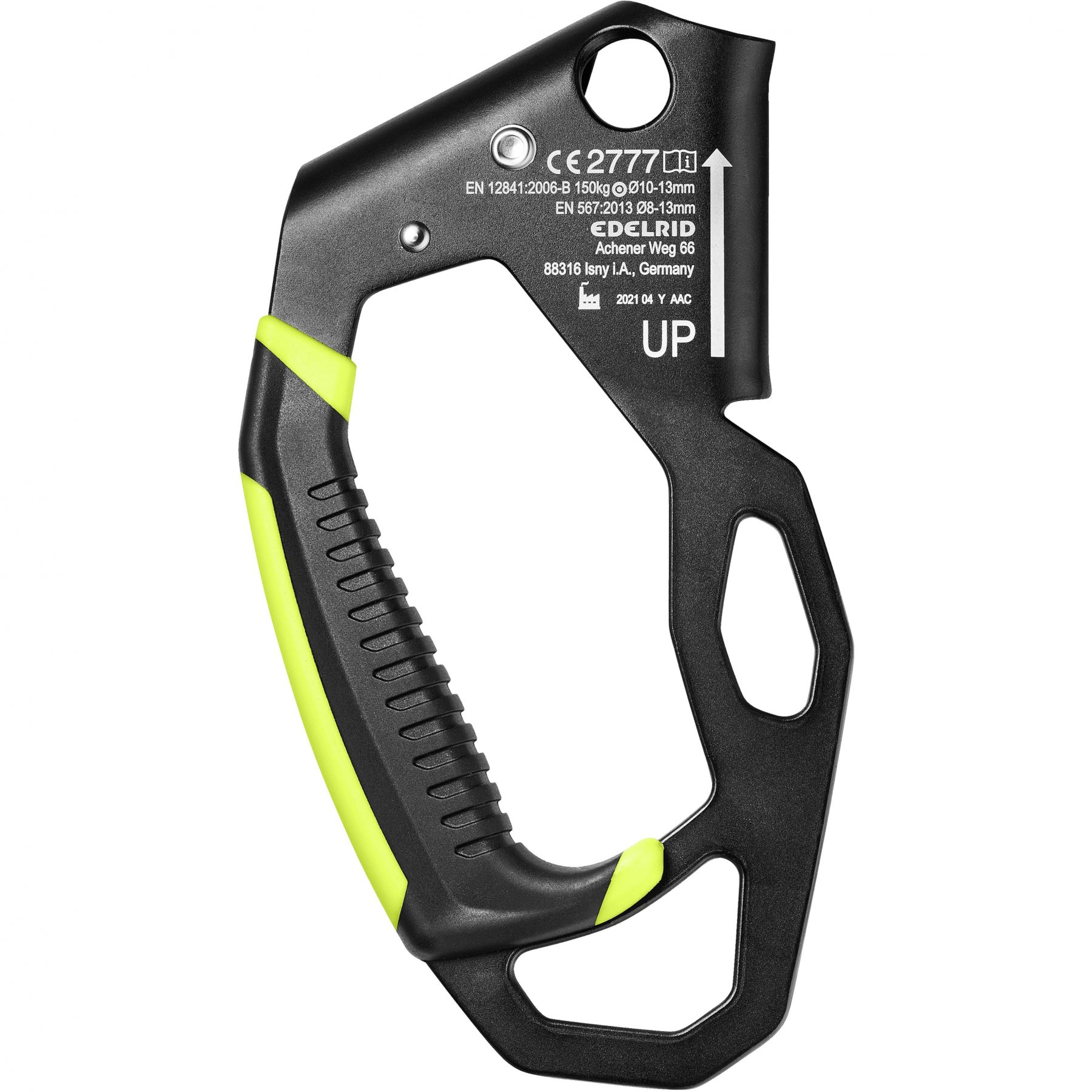 Edelrid Hand Cruiser, rechterhand, zwart/groen
