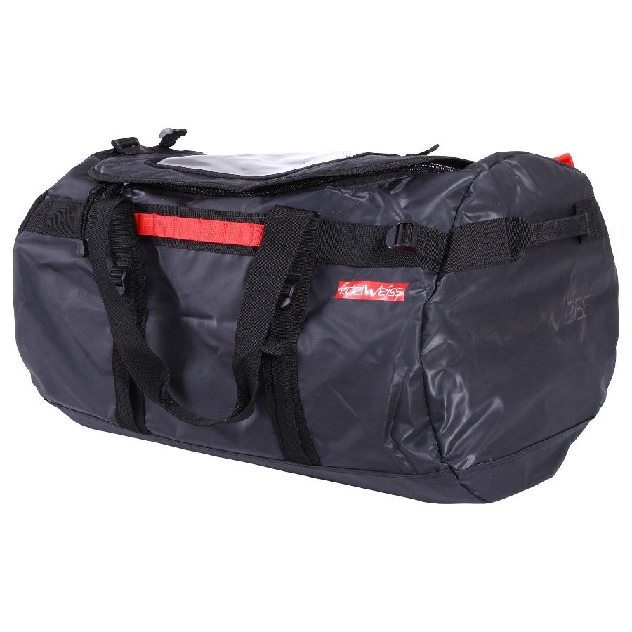 Edelweiss Duffle Bag D90 Zwart PVC, duffel, zwart