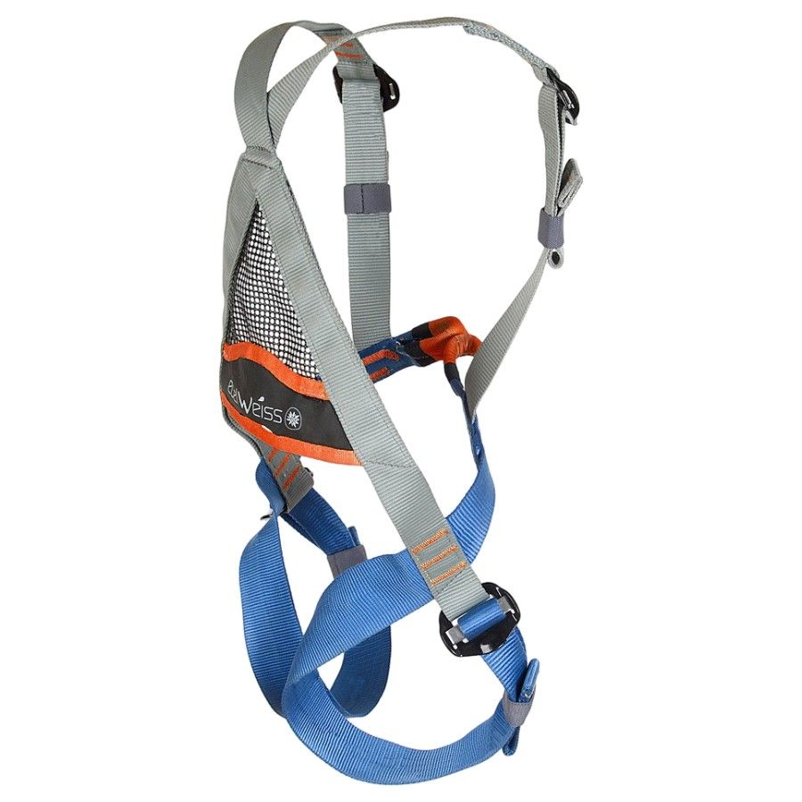 Edelweiss Harnais Spider Junior-2, klimgordel, zilver/blauw