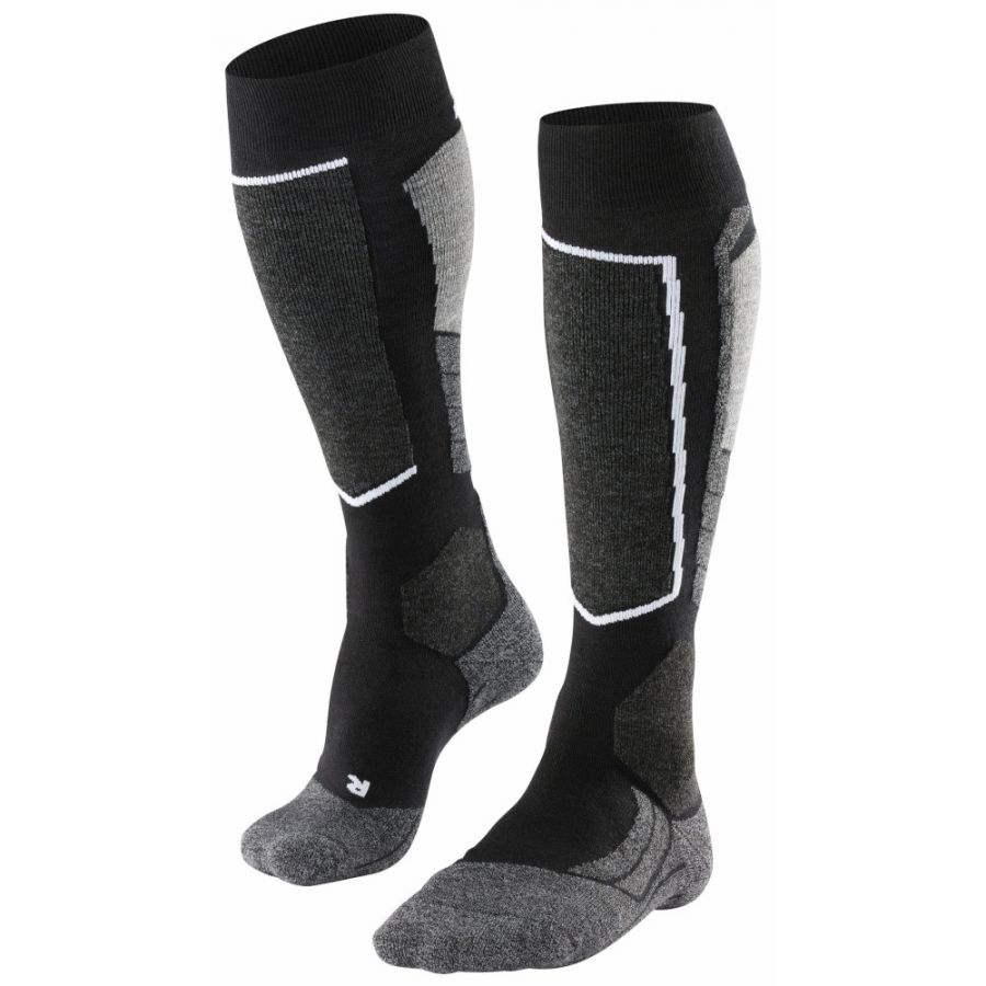 Falke SK2 Skisokken, heren, Zwart