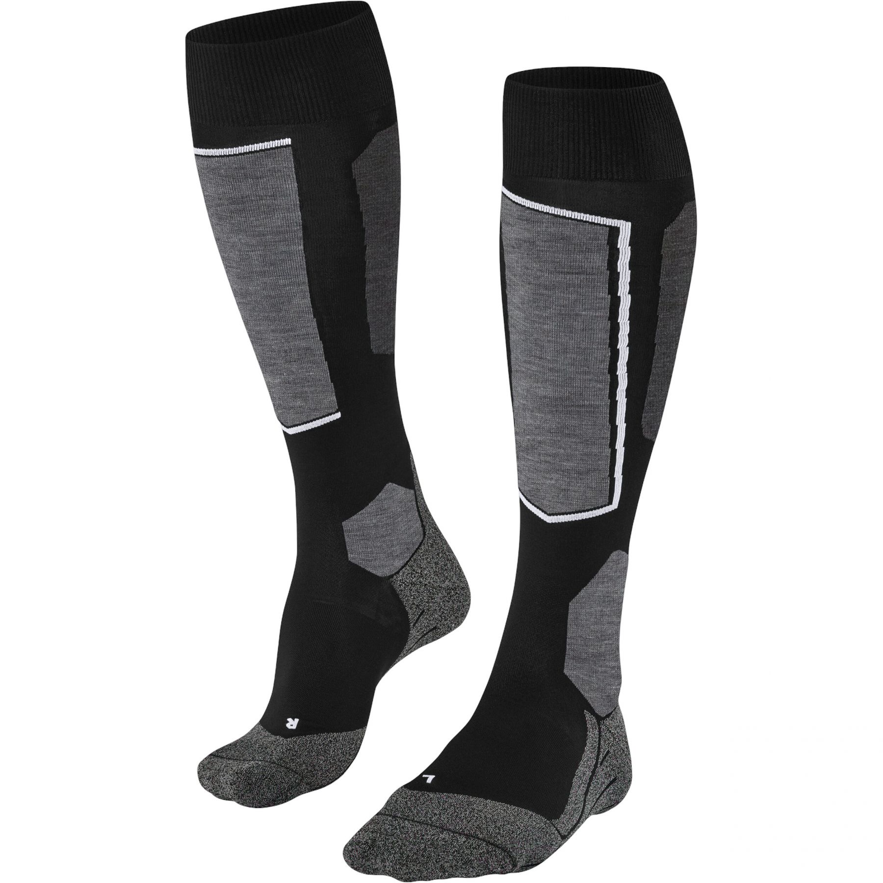 Falke SK6 Pro, skisokken, heren, zwart