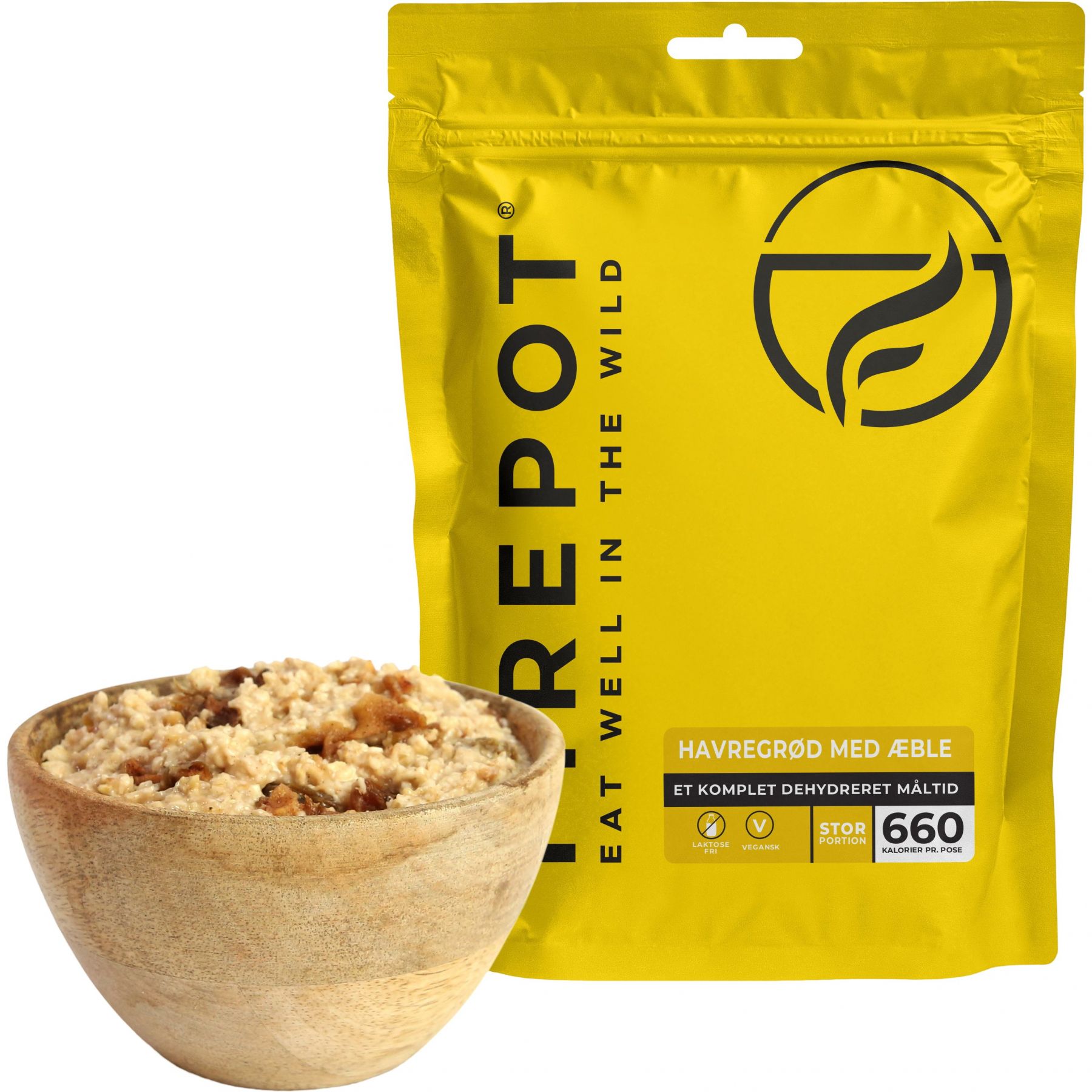 Firepot Havermout met Appel, gevriesdroogd voedsel, XL