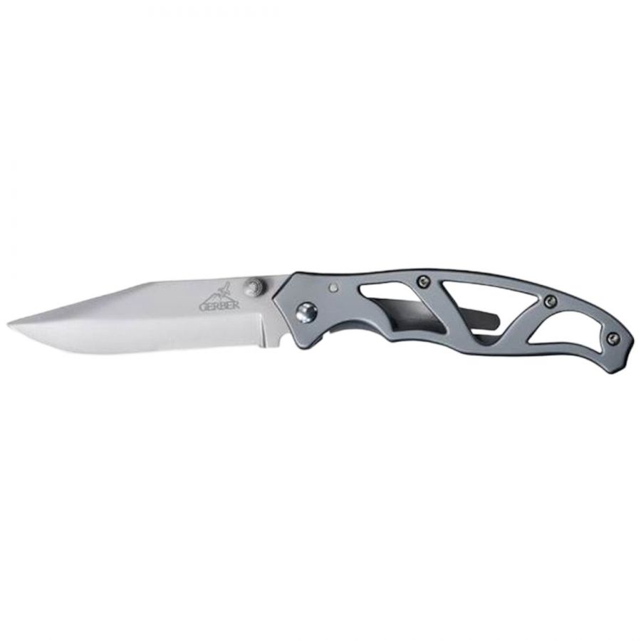 Gerber Paraframe I, zakmes, zilver