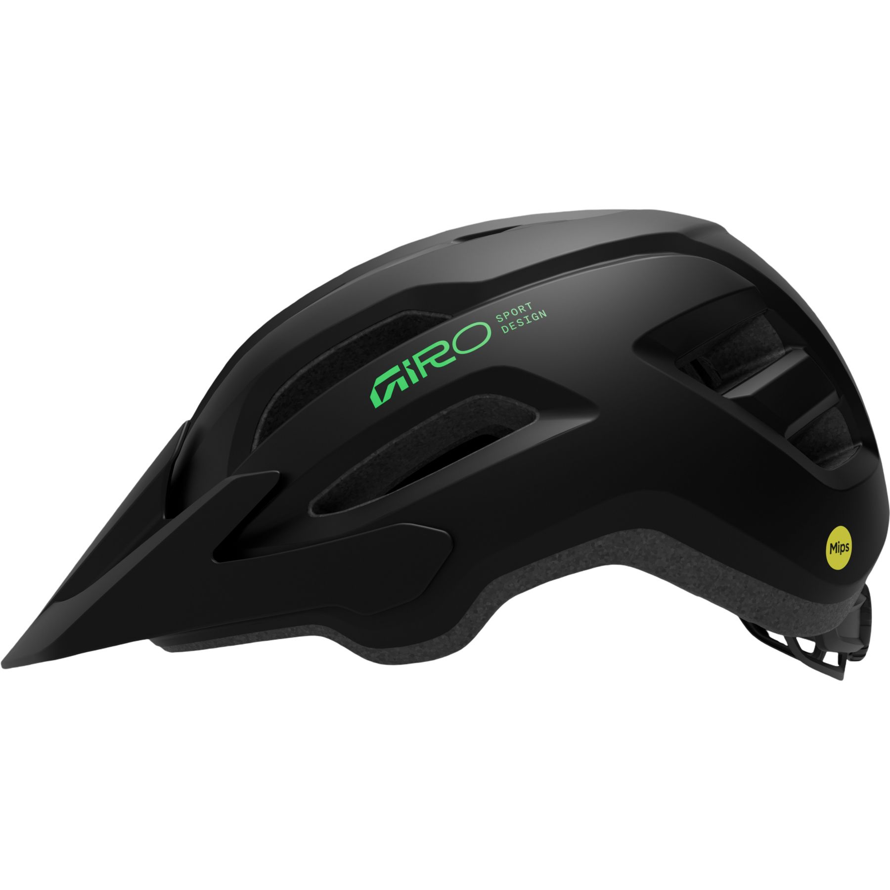 Giro Fixture Mips II, fietshelm, junior, zwart