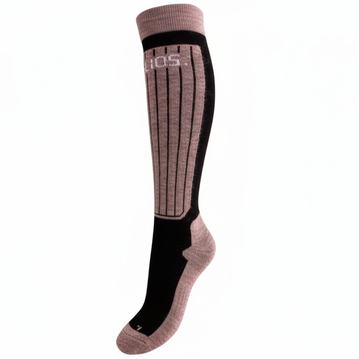 Helios Merino One 60, skisokken, pink