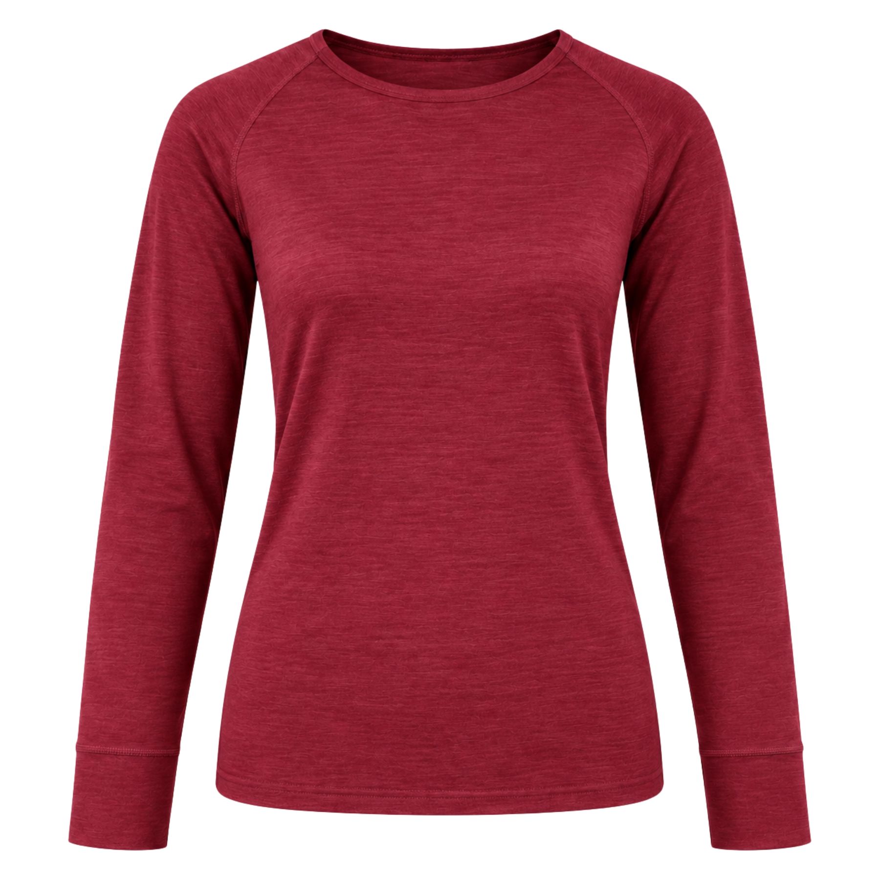 Helios Merino One, ski-onderhemd, dames, rood