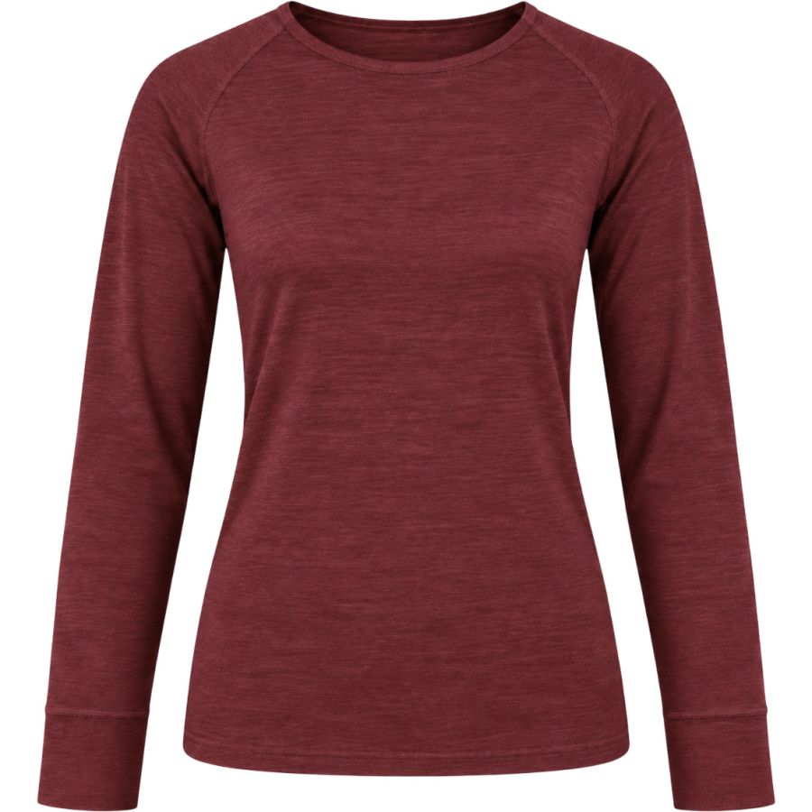Helios Merino One, ski-onderhemd, dames, rood