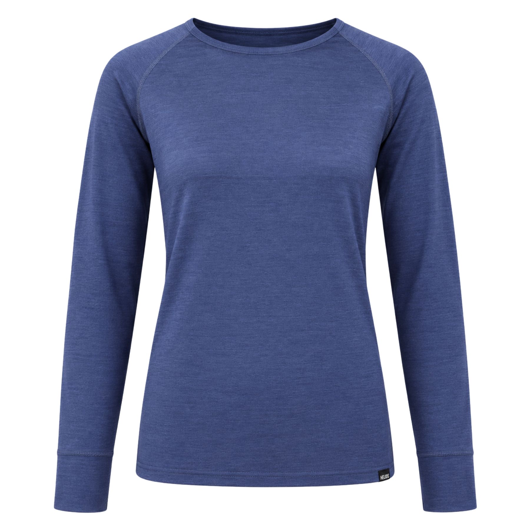 Helios Merino One, thermoshirt, dame, blauw