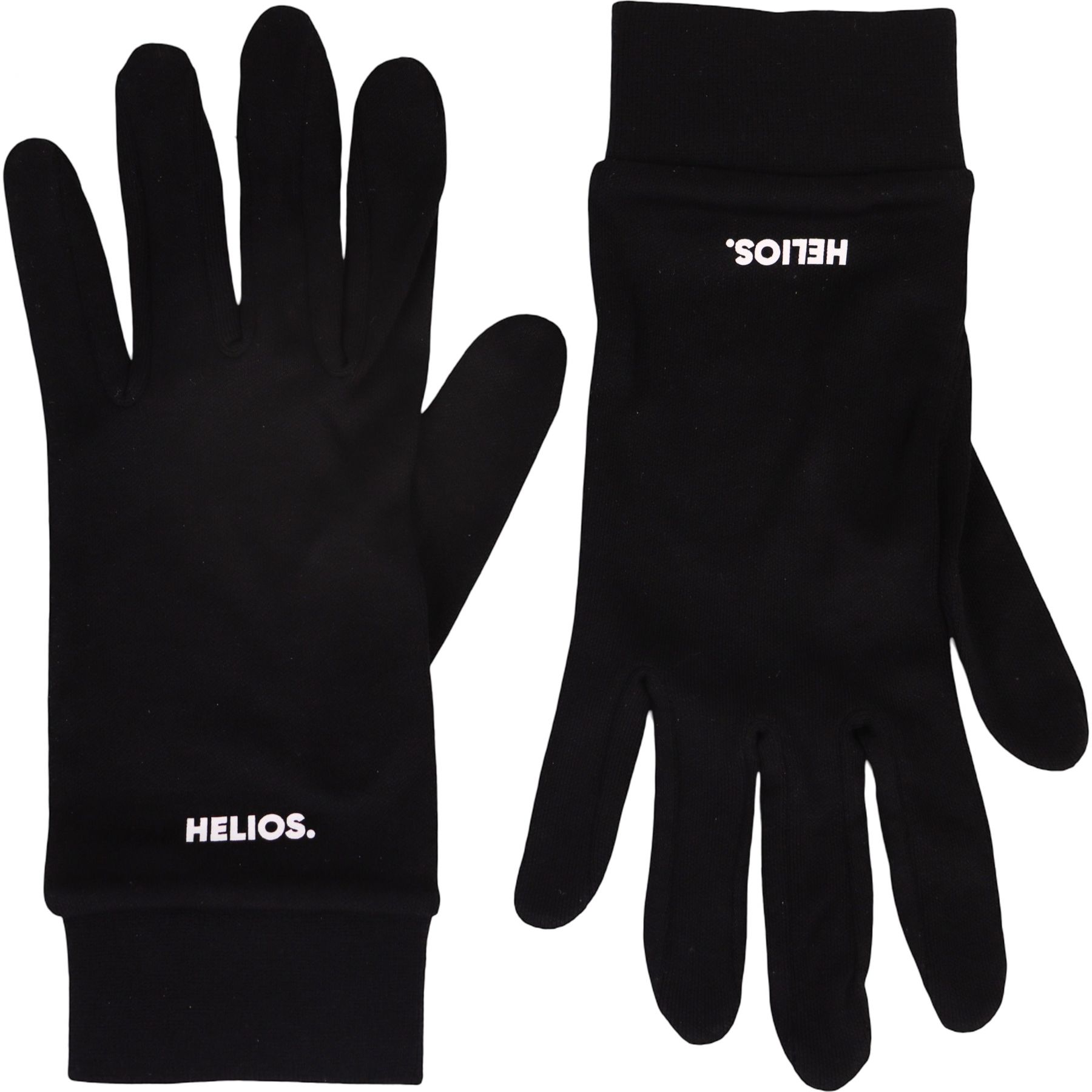 Helios Silk Glove, liner, zwart