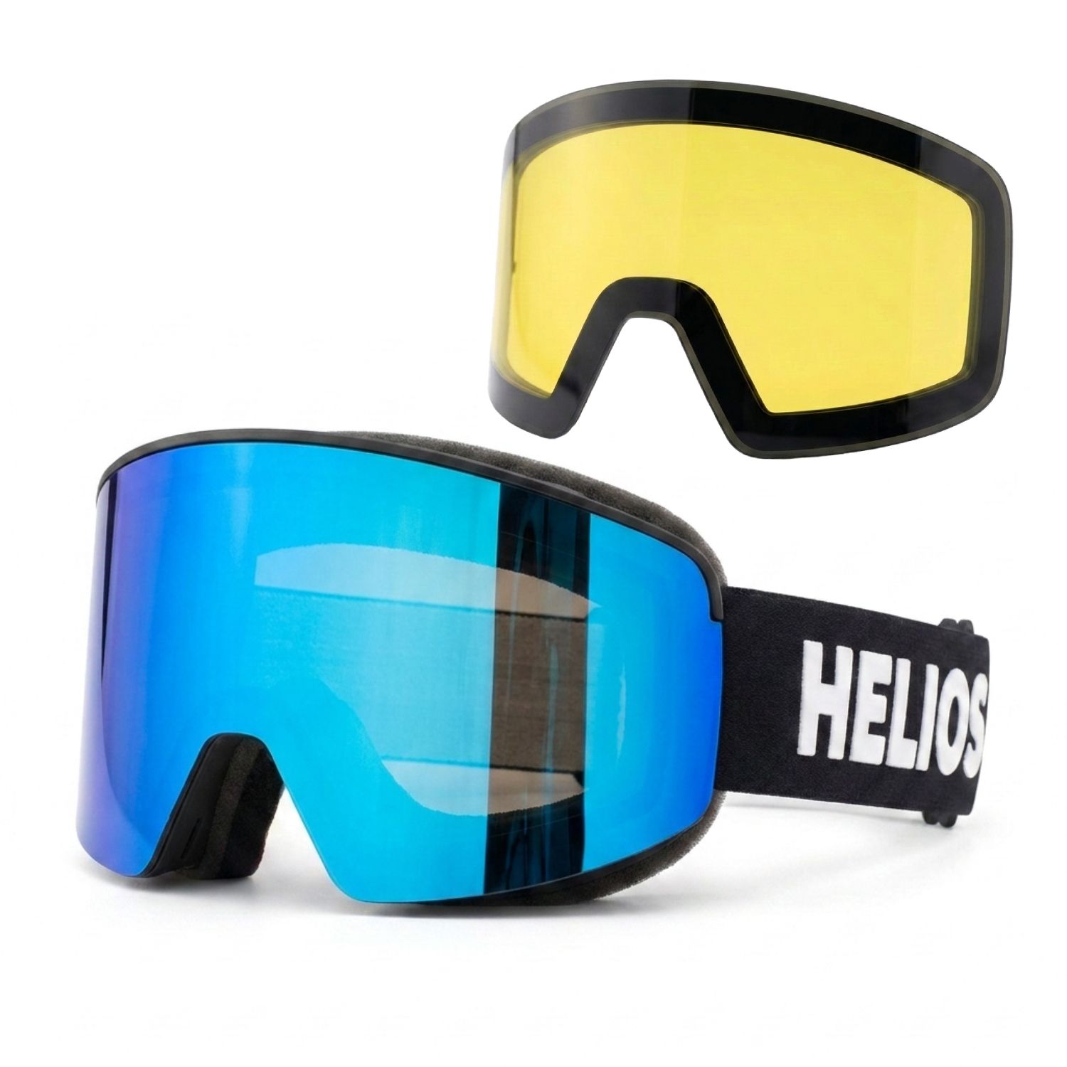 Helios View Magnet, skibril, blauw/zwart