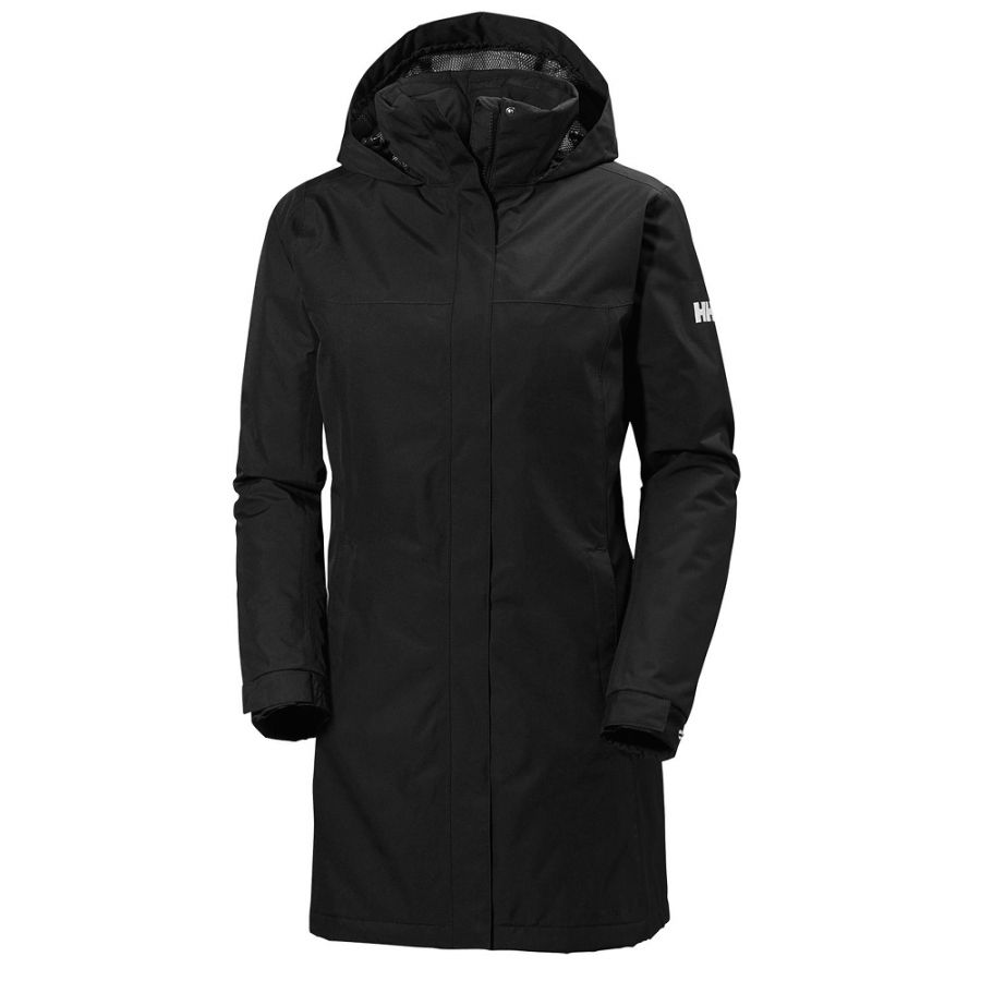 Helly Hansen Aden Long Insulated regenjas, zwart